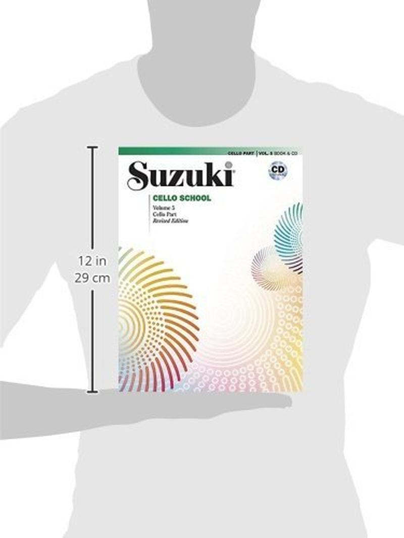 Suzuki Cello School, Vol 5: Cello Part (Book & CD) image number 2