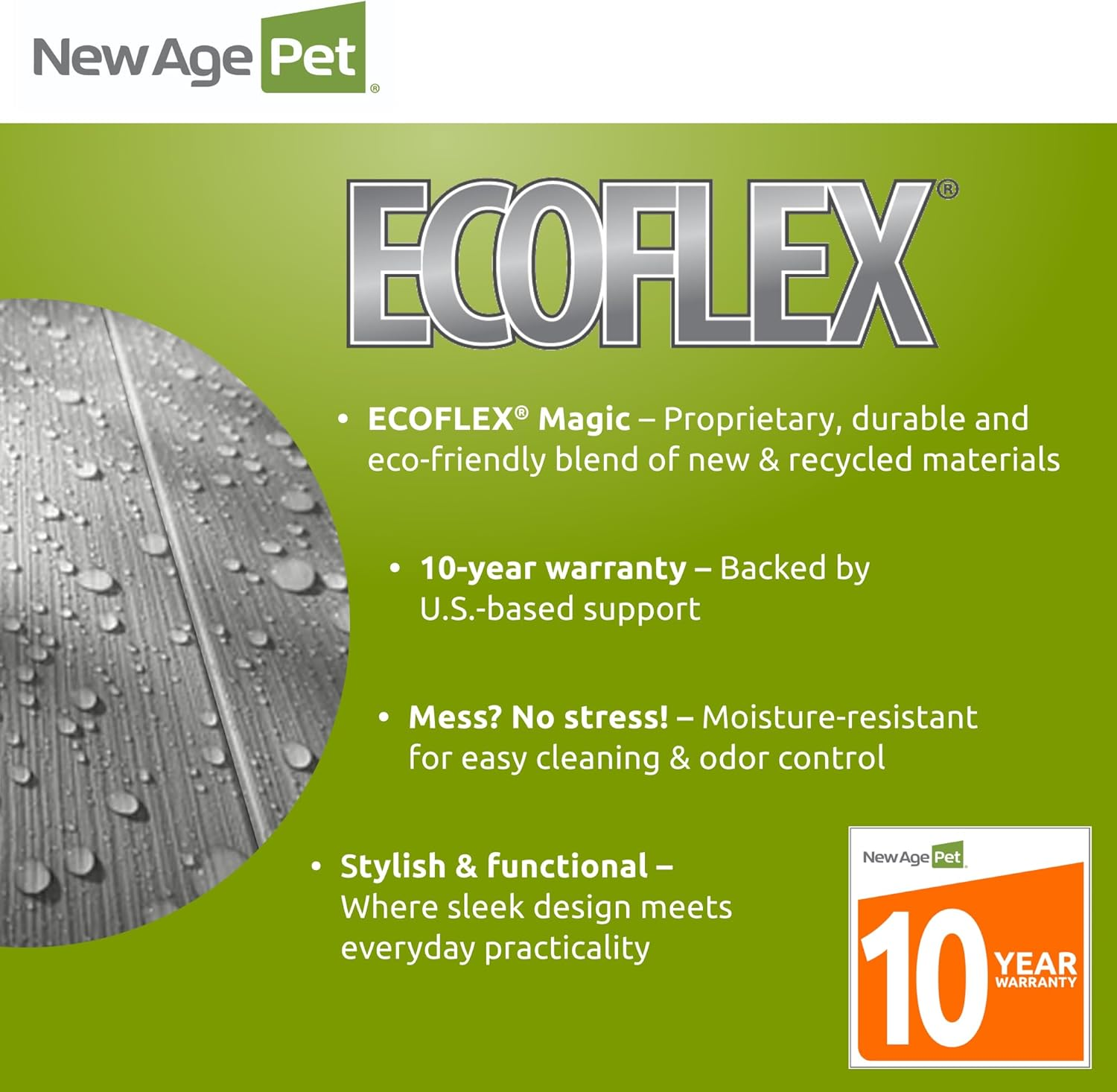 New Age Pet Ecoflex Albany Outdoor Feral Cat House image number 5