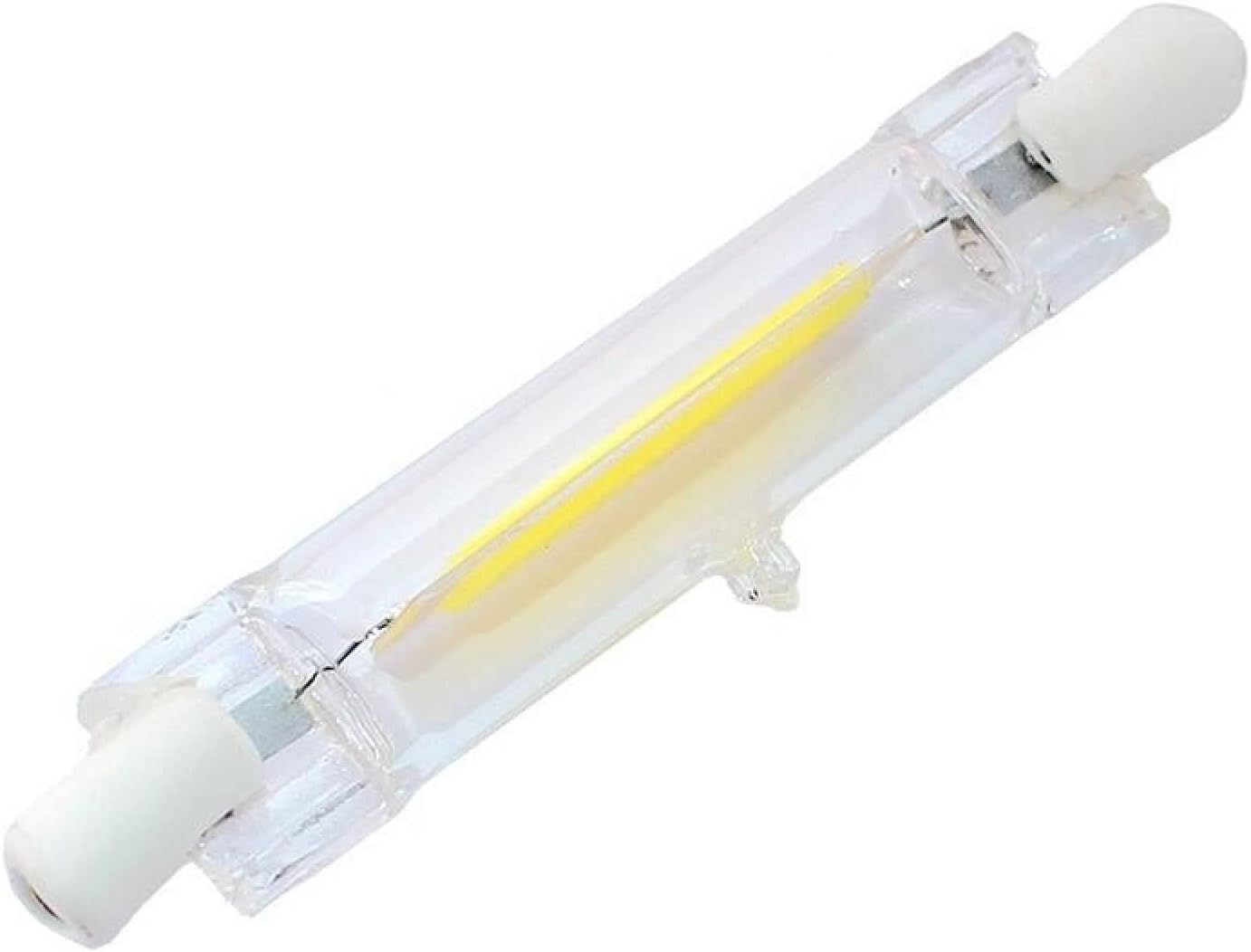 R7S LED 30W High Power COB Glass Tube 78Mm 118Mm Lights Bulb AC110V Lamp,220V-240V 50W 118Mm,Warm White