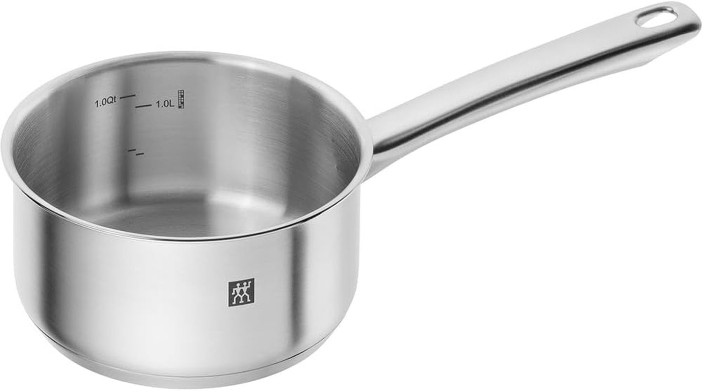 ZWILLING 71025-160 Flow Sauce Pan, 6.3 Inches (16 Cm), One-Handed, Stainless Steel, 3-Layer Bottom Structure, Induction Compatible, 1.5 L image number 3