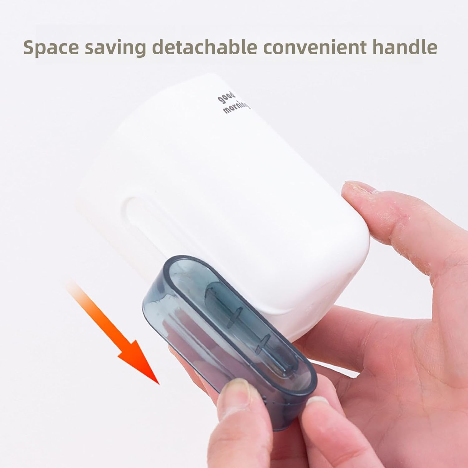 YAKESD 4 Pcs Travel Toothbrush Case Holder with Rinse Cup and Handle, Portable Toothbrush Travel Case (Green+Blue+Purple+Grey), Ideal Toothbrush Holder and Rinse Cup Set image number 5