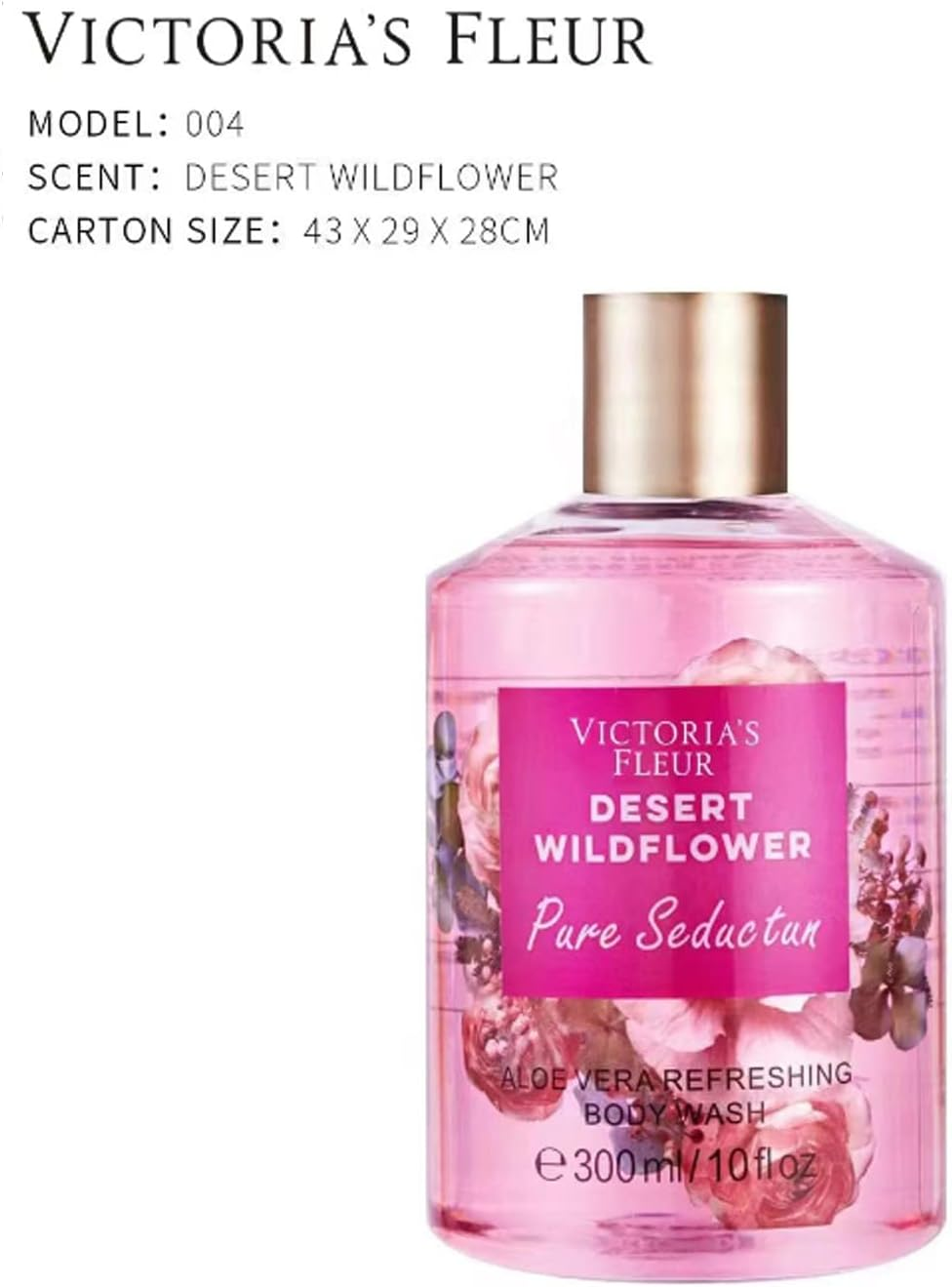 Fragrance Body Wash Soft Silky Moist Skin for Daily Use 300Ml (4) image number 1