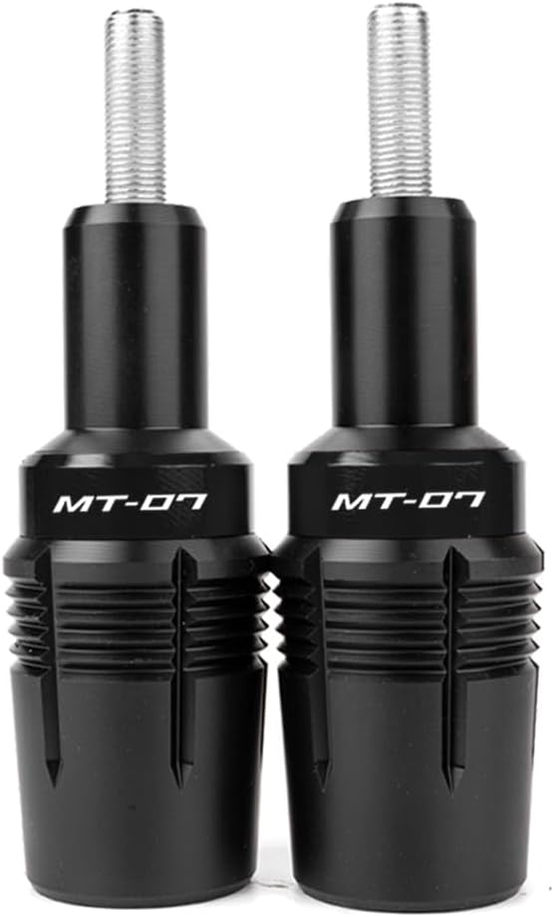 MOWOK Fit for YAMAHA MT-07 Fz07 MT07 Tracer 2014-2021 2022 2023 2024 2025 Motorcycle Accessories Frame Sliders Crash Protector Engine Guard Falling Protection Pad (Black)