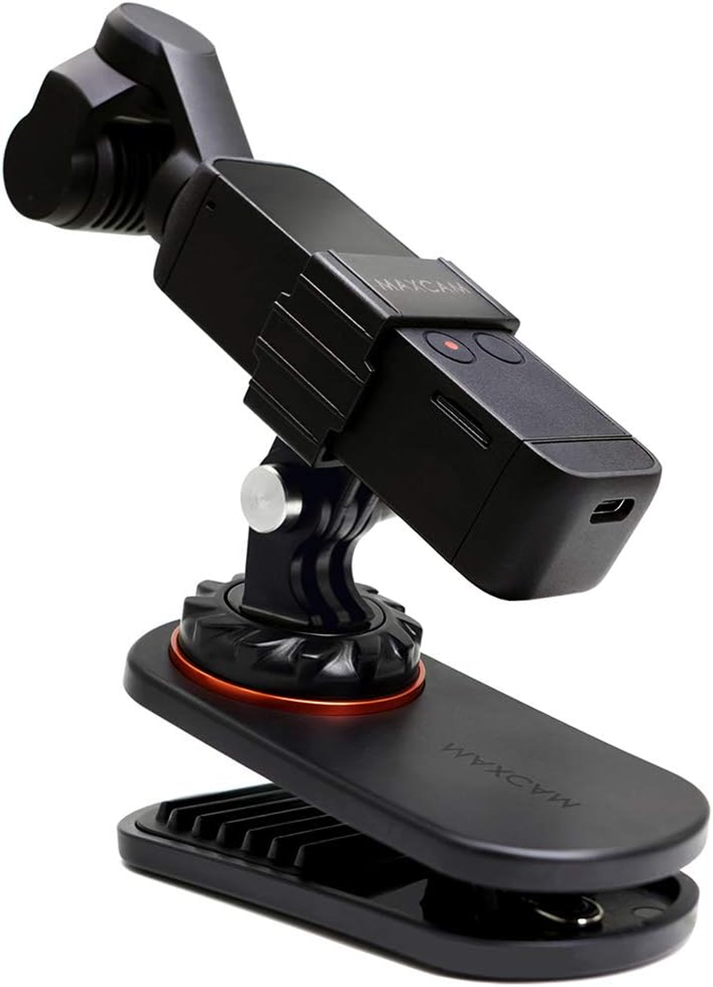 MAXCAM Swivel Backpack Clip Mount Compatible with DJI Pocket 2/1 image number 4
