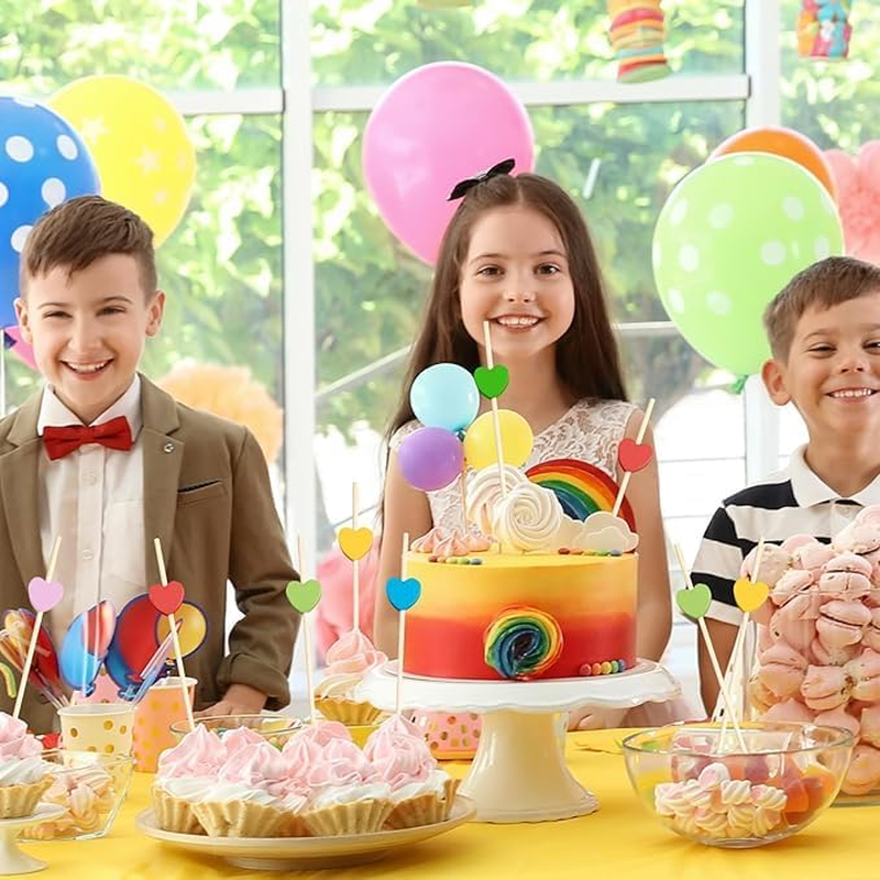 Colorful Bamboo Cocktail Picks,100Pcs Wooden Toothpicks Colorful Fruit Sticks,Colorful Star Cocktail Picks Fruit Food Hamburger Sticks,Wooden Cocktail Toothpicks Colorful Star Shape Cocktail Picks - Nature image number 6