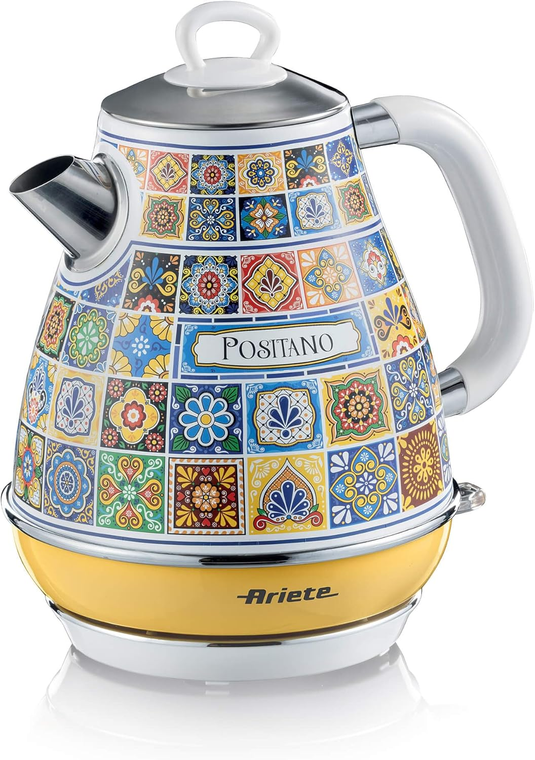 Ariete 2869 Positano Kettle, Electric Kettle, 1.7L, Infusions, Tea, Tisanas, Wireless Base, Auto Shut-Off image number 3