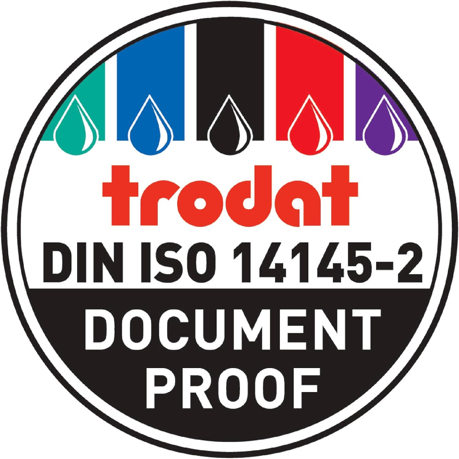 Trodat Swop Pads 6/4912 Replacement Ink Pads - Black, Pack of 2 - Blue image number 7