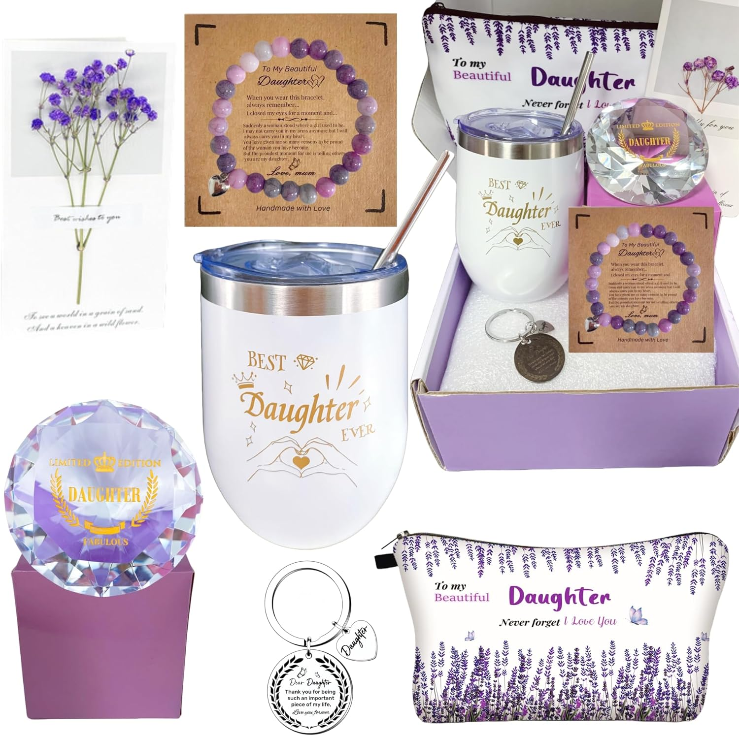 Gifts for Mum, Mum Birthday Gifts, Presents for Mom Purple Mothers Day