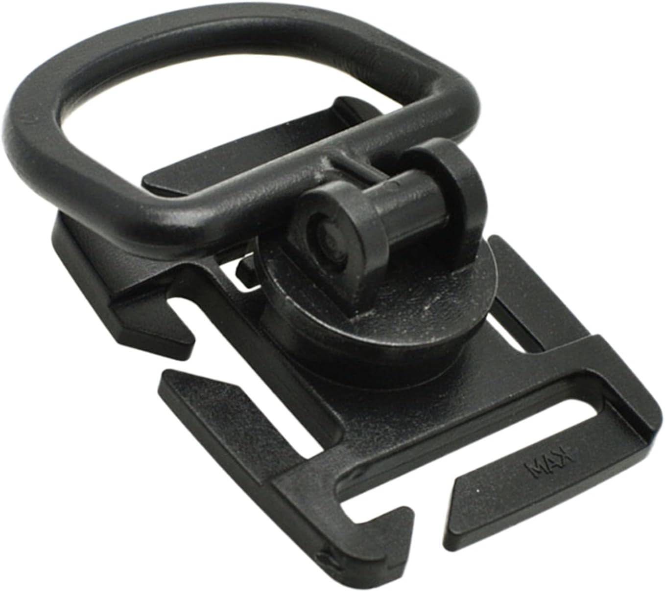 Water Tube Clip, 360 Degree Rotatable Hydration Pack Clip, Multipurpose Clamp for Camping Hunting Cycling Mountaineering Fishing Outdoor Biking image number 4