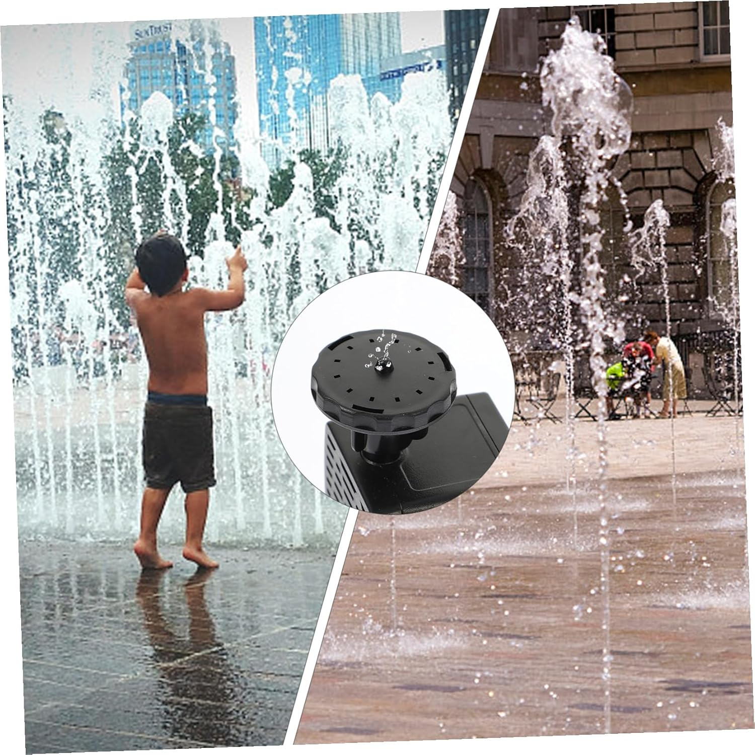 Solar-Powered Fountain Pump for Garden Pools Automatic Water Circulation Floating Solar Pump for Bird Baths and Rockeries No Battery Required Easy Outdoor Decoration image number 3