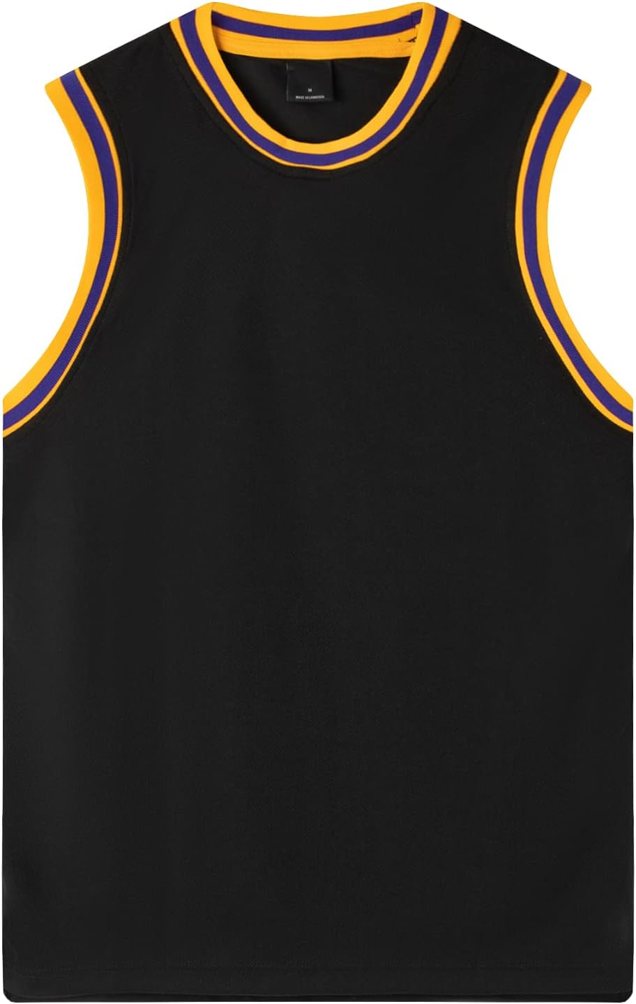 Mens Plain Basketball Jersey Gym Sports Basic Blank Sleeveless T Shirt Vest Tops