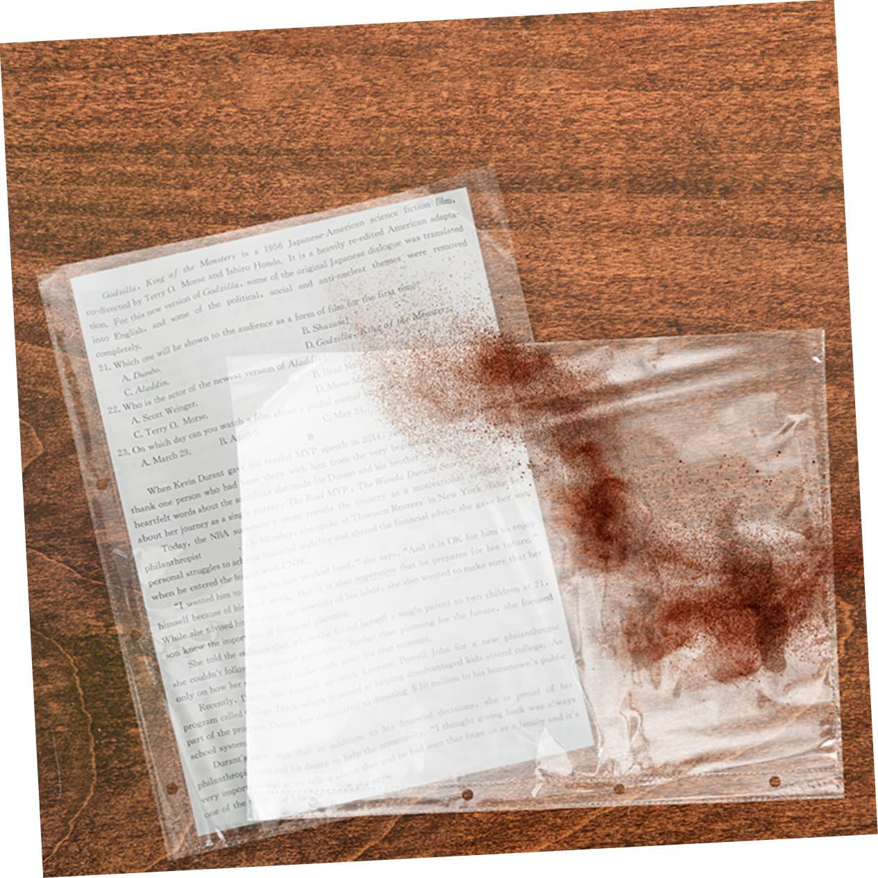 Cabilock A4 Photo Album Pages 50Pcs Coin Collector'S Photo Sleeves Refill Postcard Pockets Reusable Album Pages image number 2