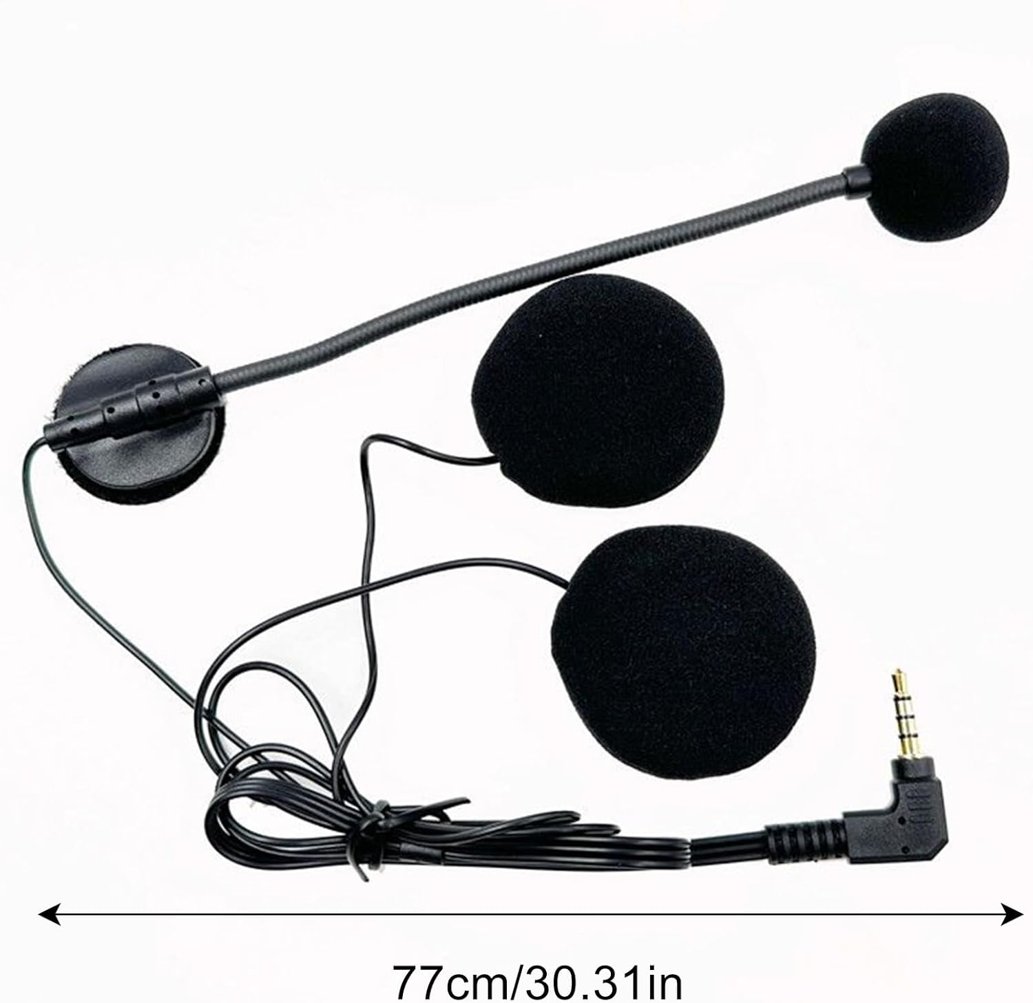 Helmet Speakers - Motorcycle Headphone,High-Definition Audio Earbuds for Communication System Powersports Touring Street Riding Dirtbike Racing Snowmobile image number 1