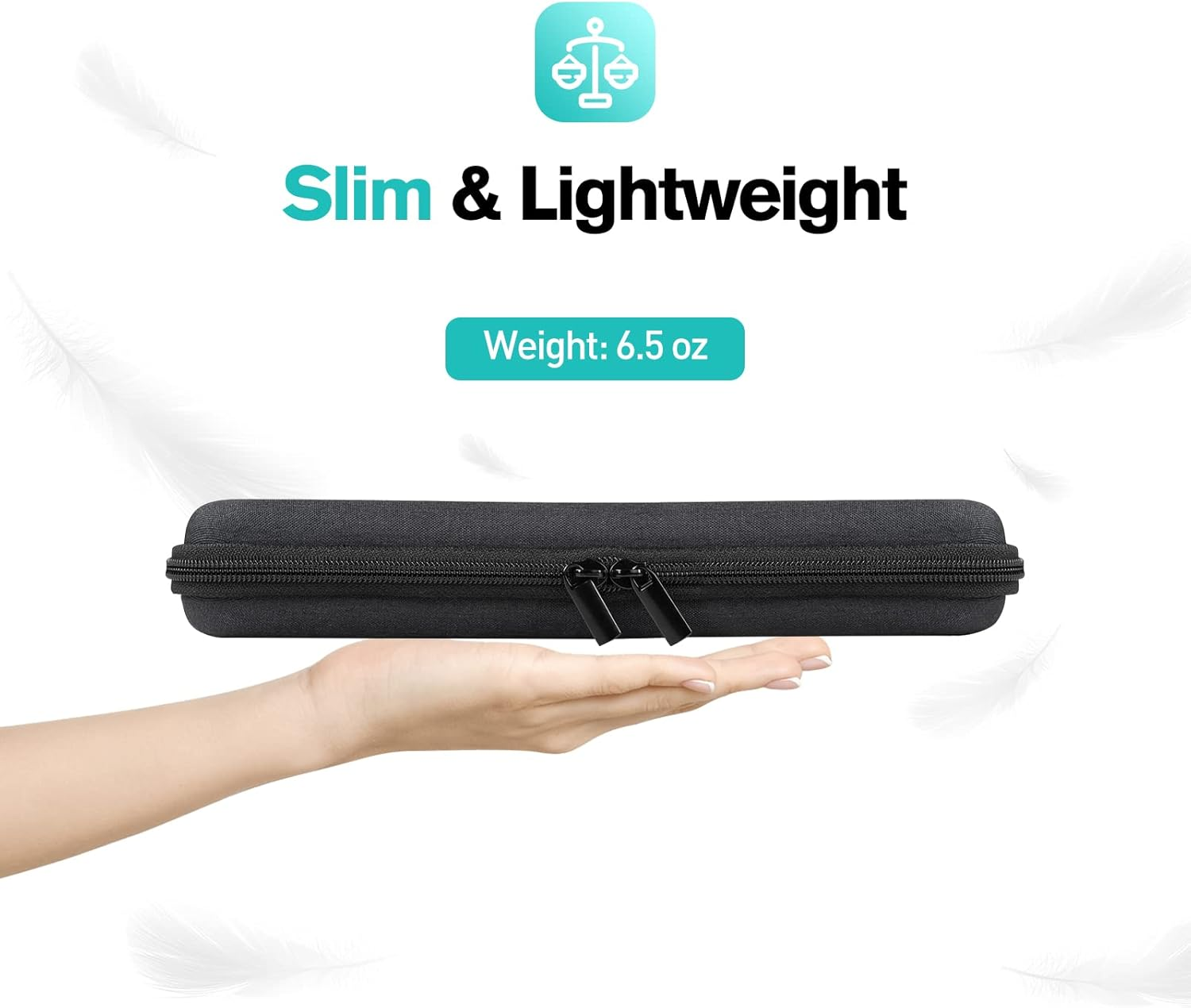 Procase Stethoscope Case for 3M Littmann Classic III, Lightweight II S.E, MDF Acoustica, Cardiology IV Stethoscope, Hard Travel Carrying Case -Black image number 1