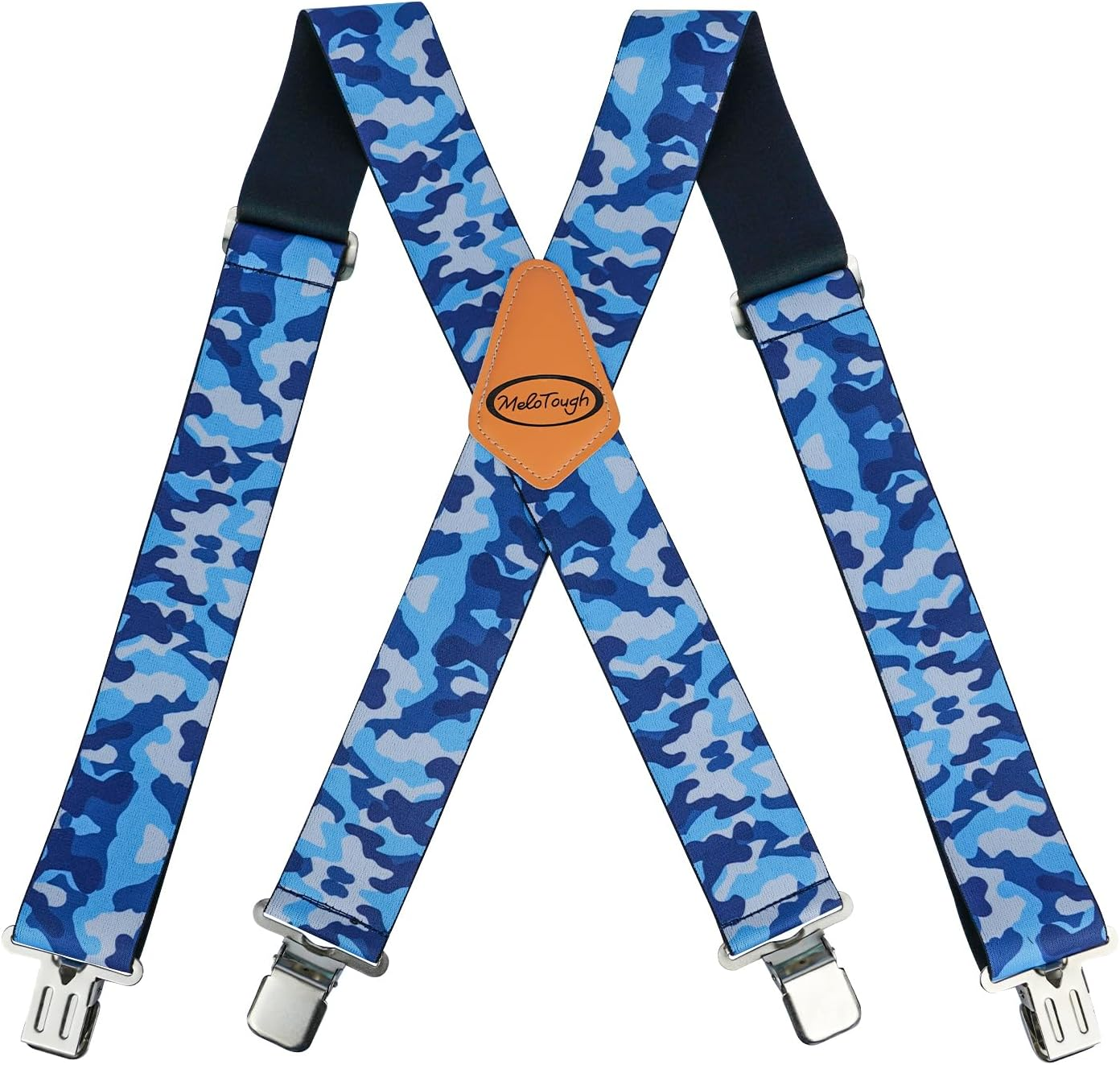 MELOTOUGH Men'S Suspenders W/Clip Heavy Duty Suspenders for Men Big and Tall Work Suspenders for Jeans