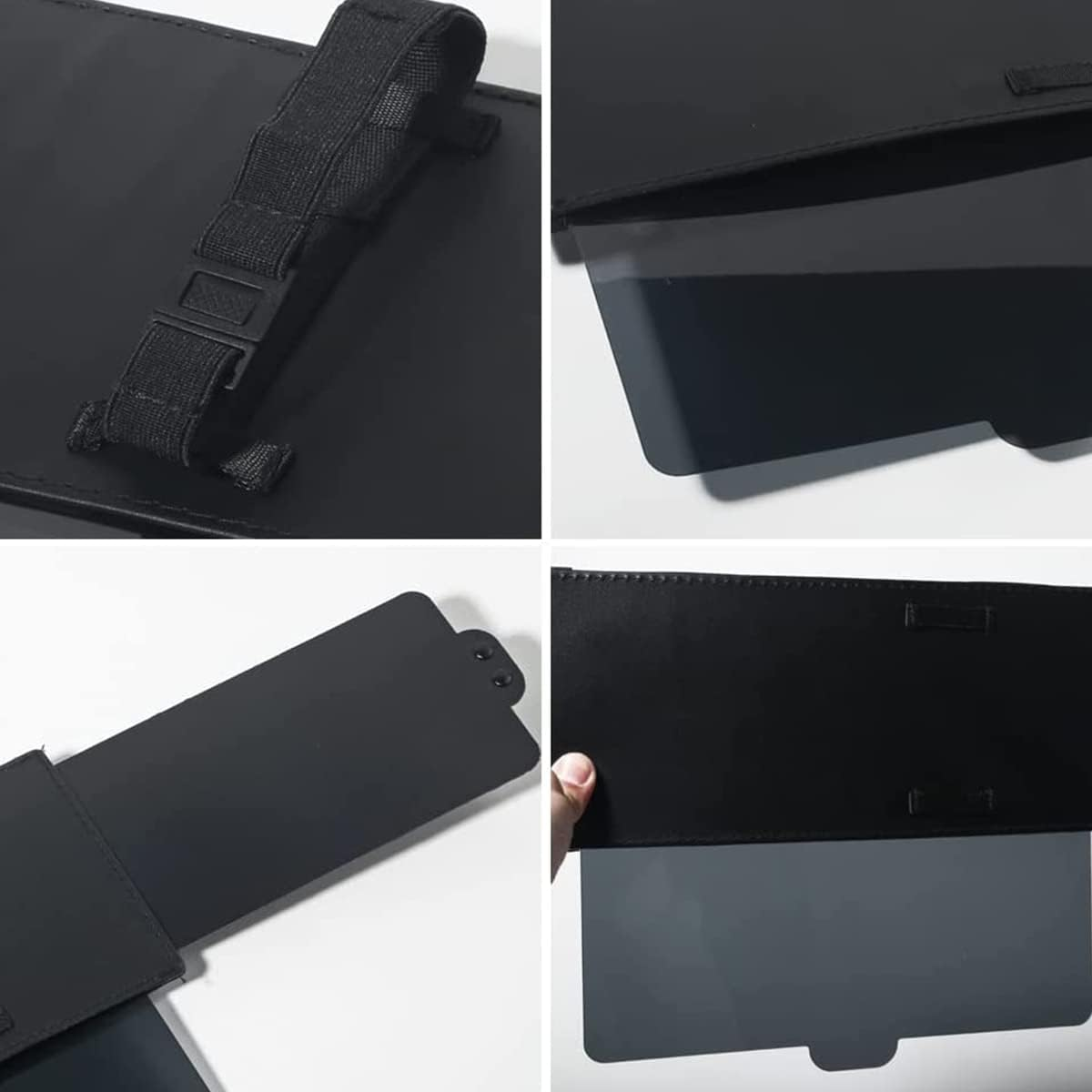 Car Visor Extender Anti-Glare Adjustable Car Sunshade Extender Universal Anti-Impact Car Sun Visor Extension Car Interior Accessories for Most Automobile SUV Truck Car Visor Extender Anti-Glare image number 2