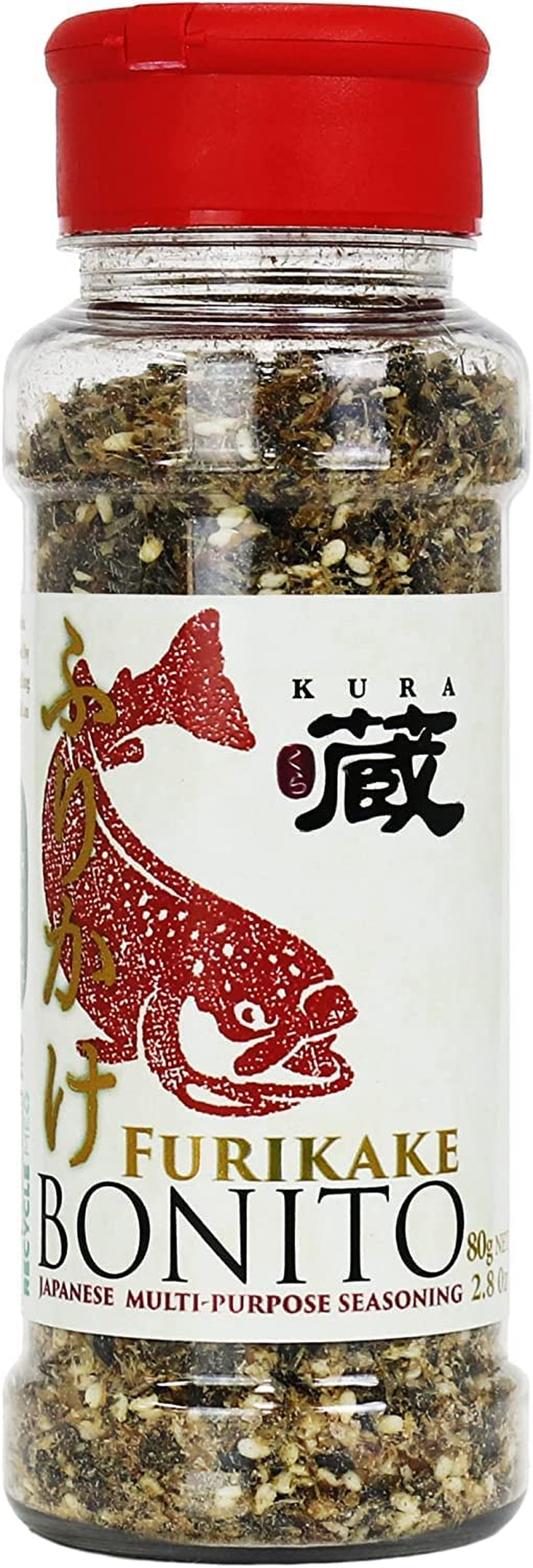 Kura Authentic Seaweed Furikake Seasoning 80G
