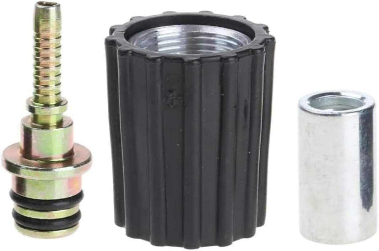 High Pressure Washer Hose Insert Fittings Car Washer Water Cleaning Hose Pipe Fitting Twistconnector Quick Fixing Pressure Washer Parts and Accessories a Set image number 1