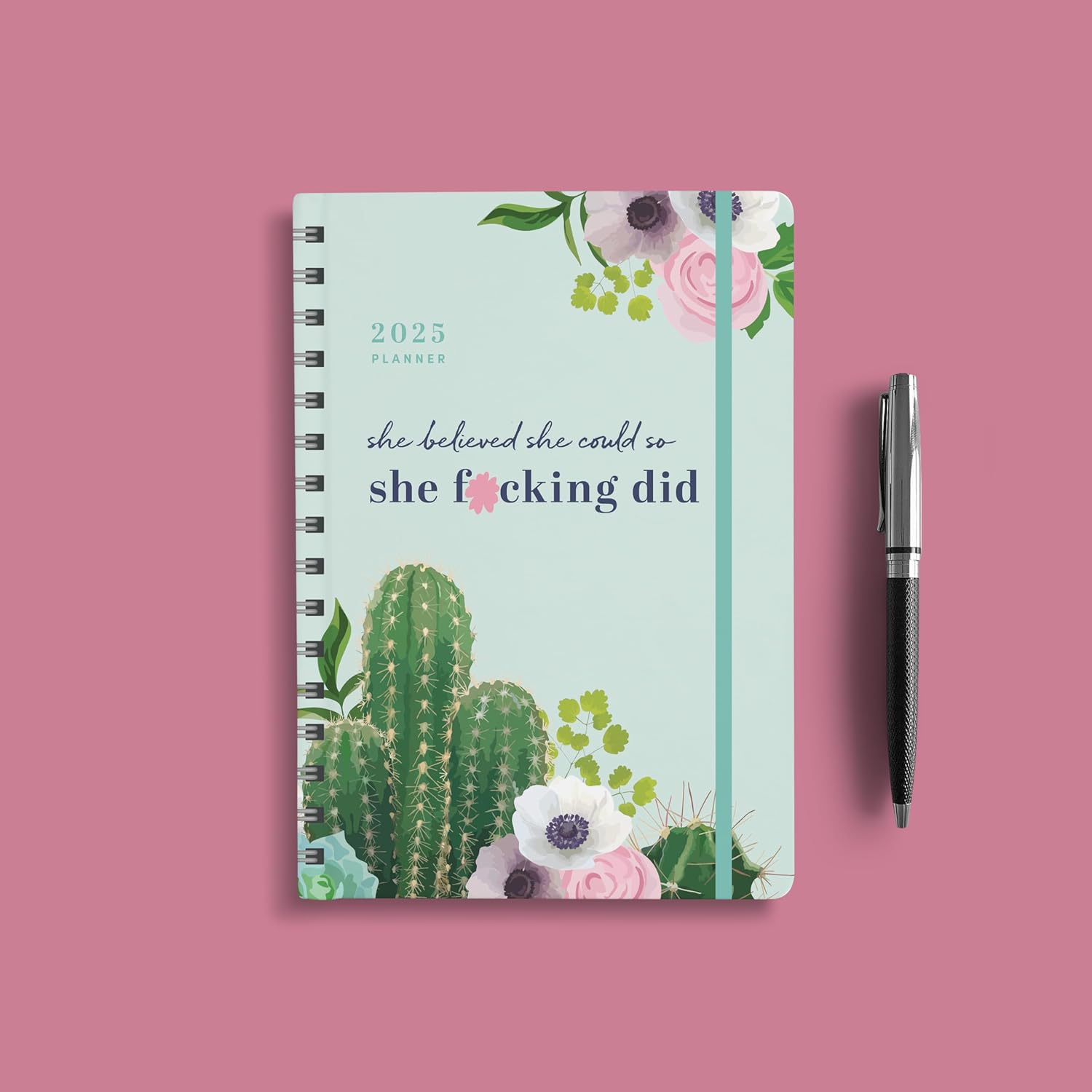 2025 She Believed She Could so She F*Cking Did Planner image number 2