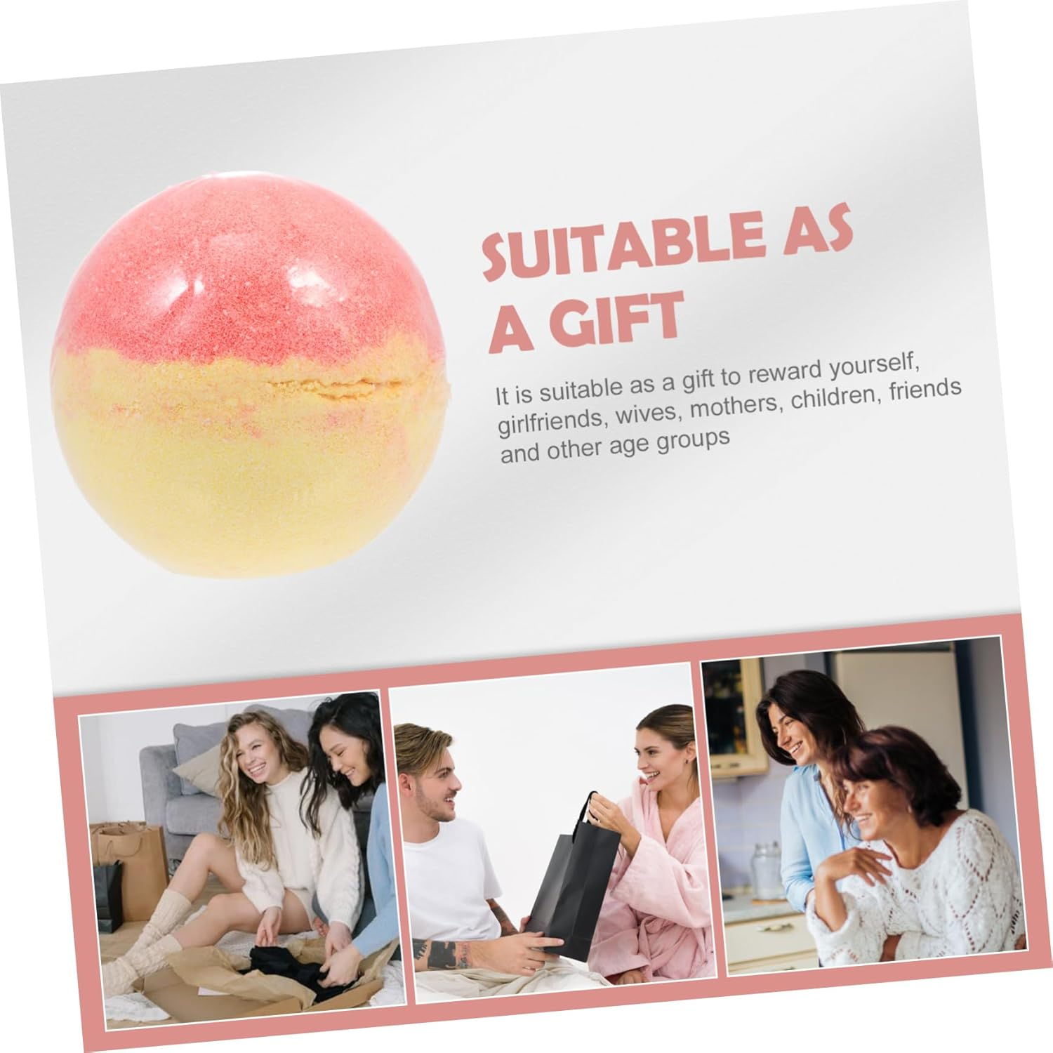 Mikinona Sea Salt Bath with Essential Oils for Relaxing Present for Mothers Day Self Care and Rejuvenating Bath Experience for Boys image number 1