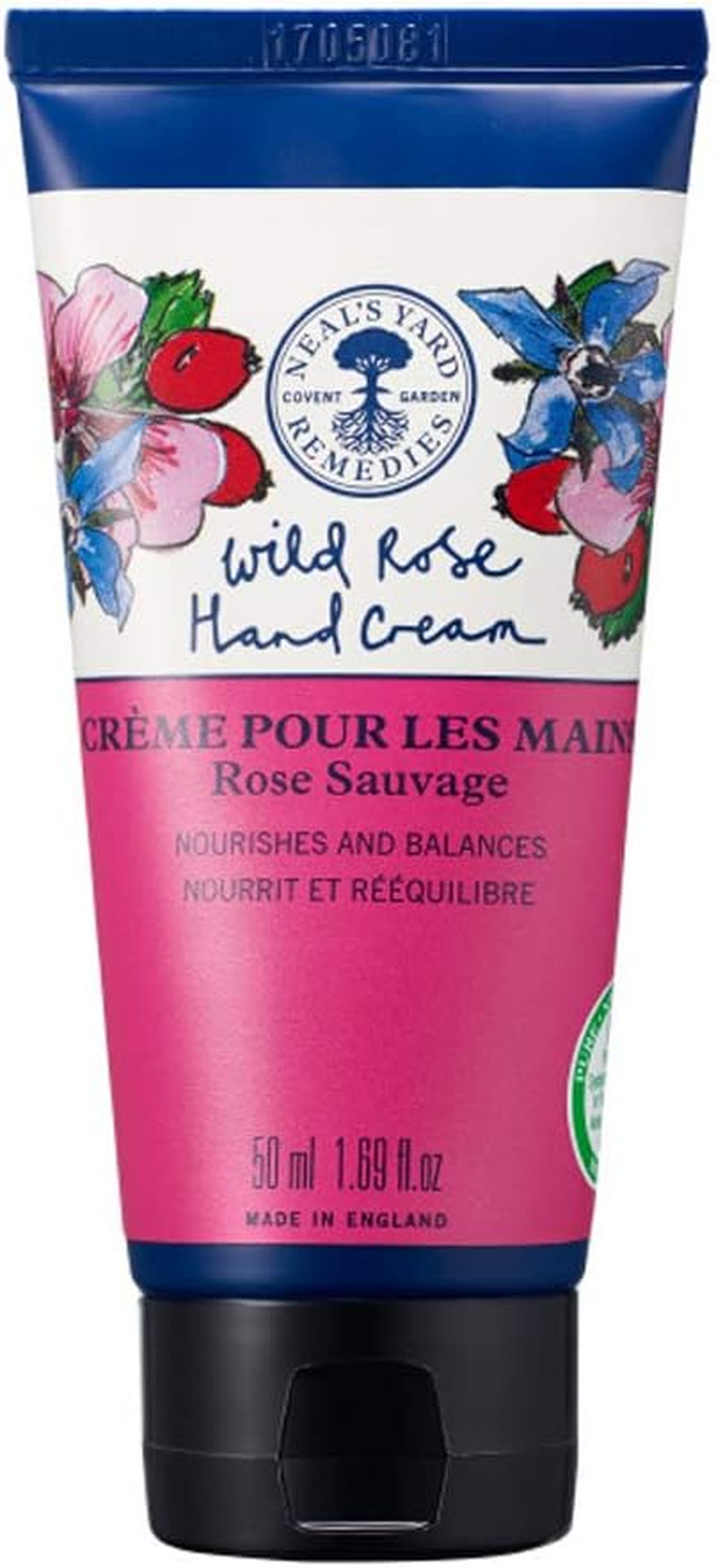 NEAL'S YARD REMEDIES Wild Rose Hand Cream, 1.7 Fl Oz (50 Ml) (X 1) image number 4