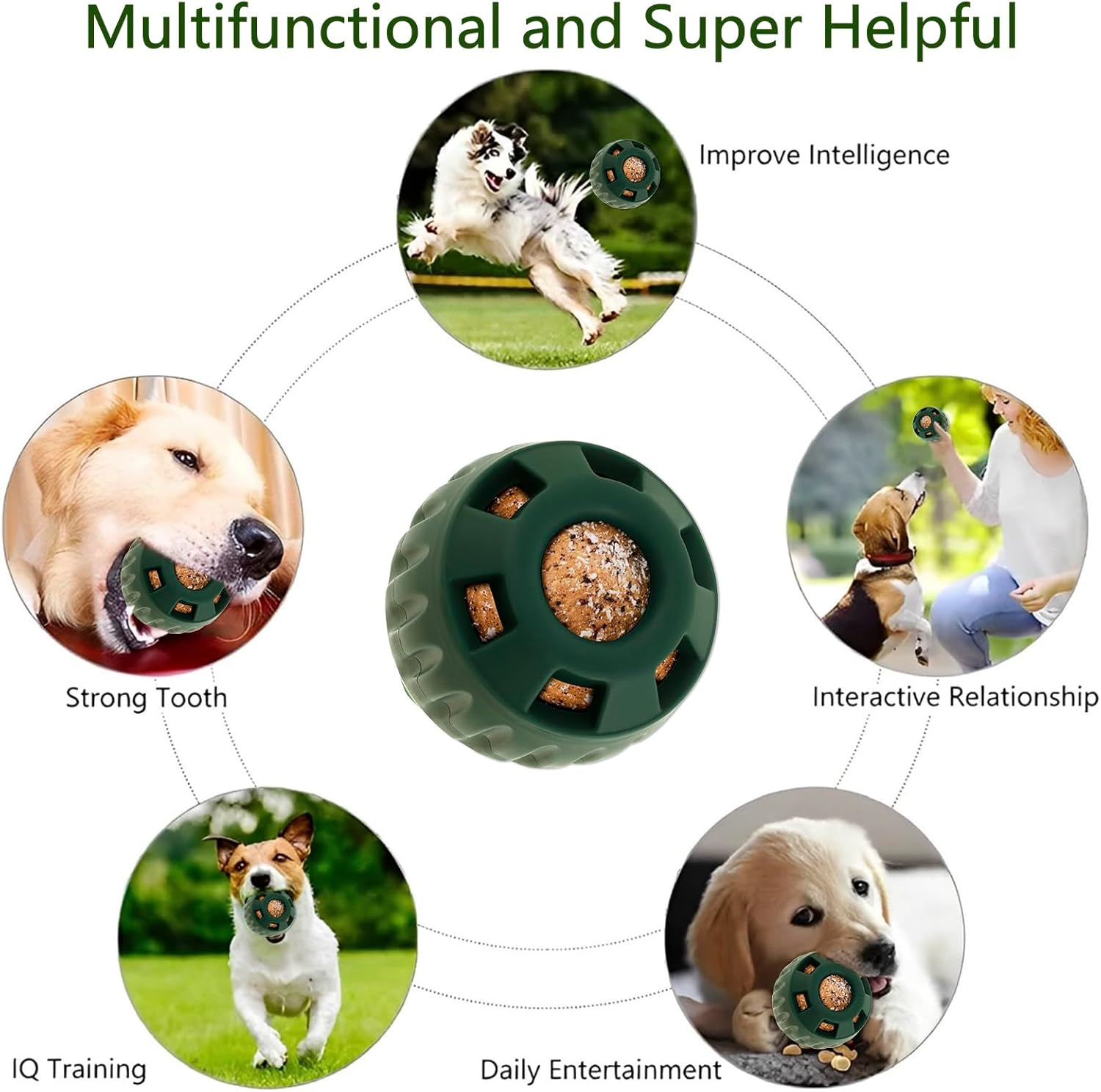 Pupsicle Dog Toy, Fillable Treat Toy, Long-Lasting Dog Toy to Keep Your Pup Distracted, Easy to Clean Interactive Dog Toys, Treat Dispensing Dog Toy, Reusable Dog Chew Toy for Pet