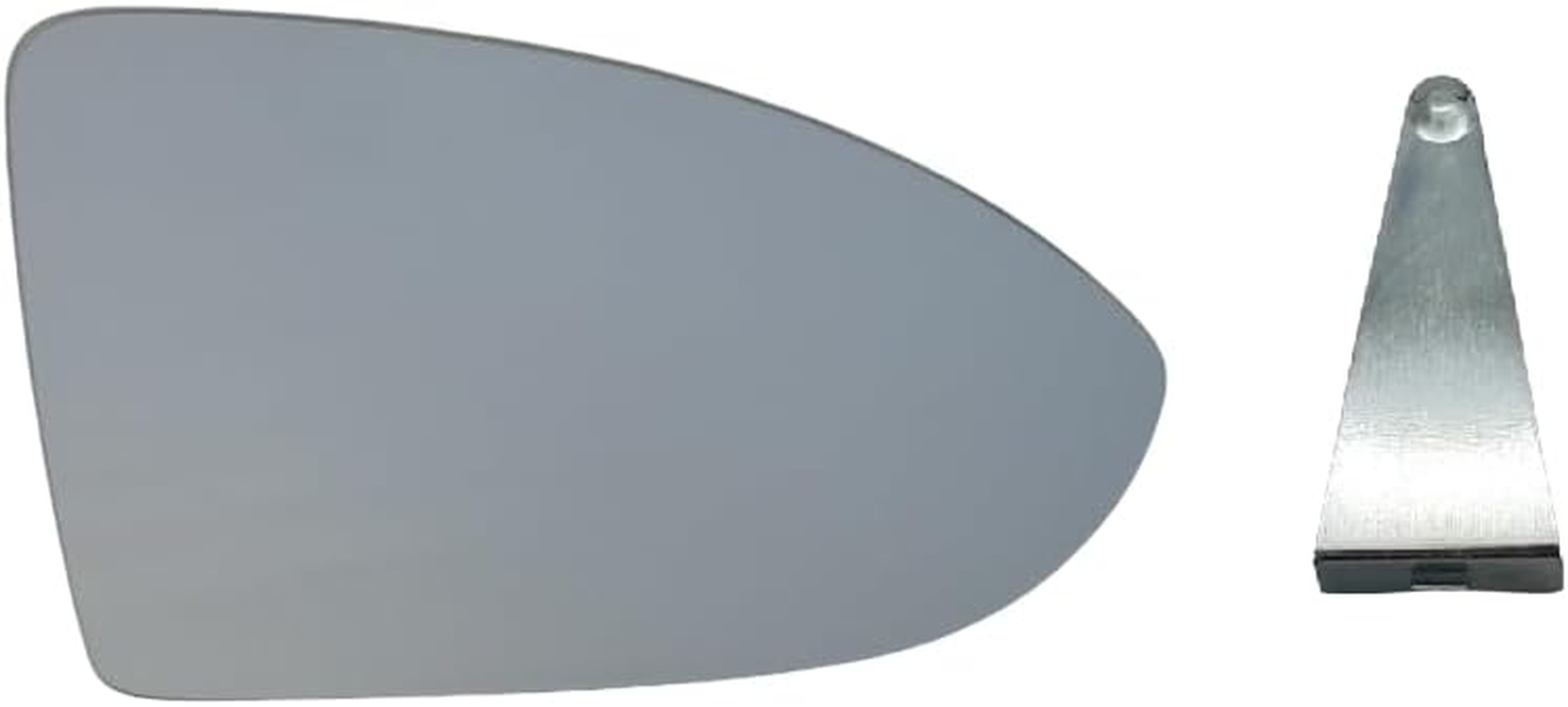 Fits for VW Golf MK7 7 RIGHT Driver Side Wing Mirror Glass Convex White Heated image number 4