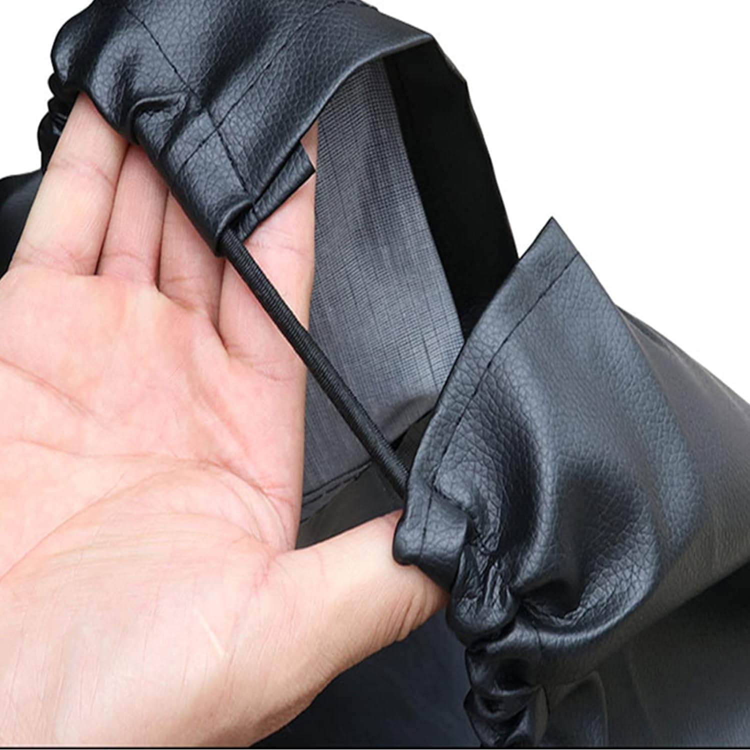 Avutrel Tyre Bags Universal Wheel Cover Rim Protector Is Made of PVC Soft Leather Waterproof Dustproof Tyre Storage Caravan for Cars Such as Jeep and SUV 14 Inches image number 1