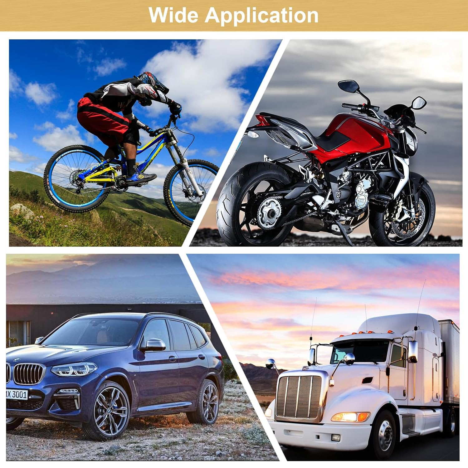 GODESON Tire Air Deflators for Offroad Vehicles,4 in 1 Solid Brass Easy Storage and Using Tire Air down Tool