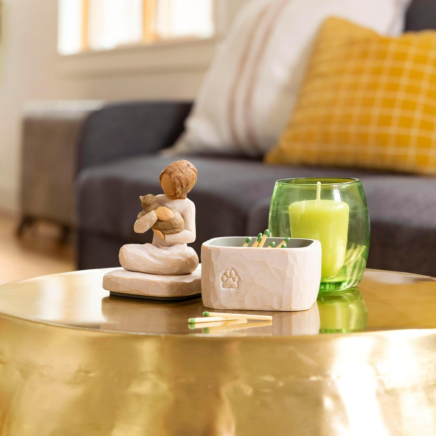 Willow Tree Kindness (Girl) Keepsake Box, Sculpted Hand-Painted Keepsake Box image number 5