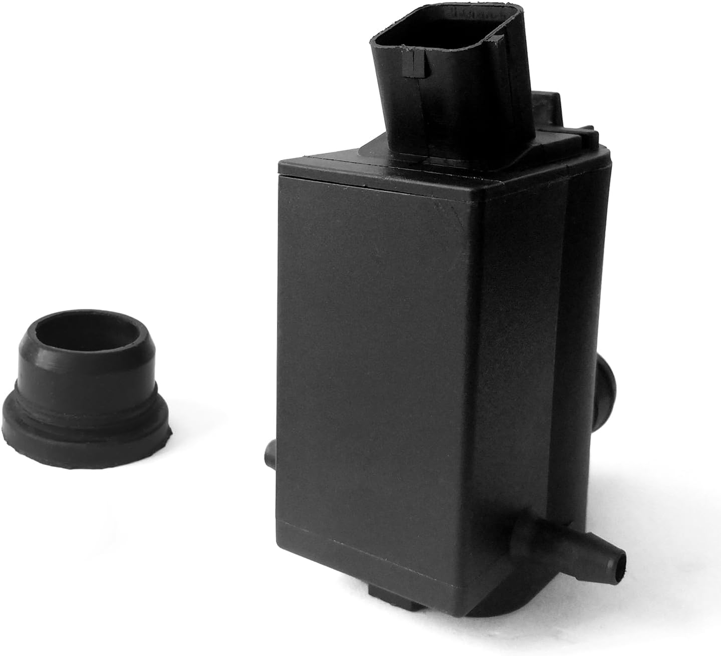 Windshield Washer Pump, Compatible with Hyundai, Kia, Replaces OEM: 98510-1C100, 98510-26100, 98510-1W000, 98510-2K000, Washer Fluid Pump with Grommet image number 4