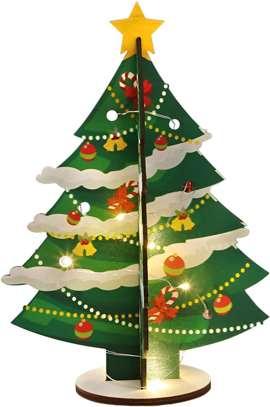 Wooden Christmas Tree Decoration, Wooden Christmas Trees, Wooden Christmas Tree Table Decoration, Rustic Christmas Tree Farm Table Decor for Christmas Parties image number 3