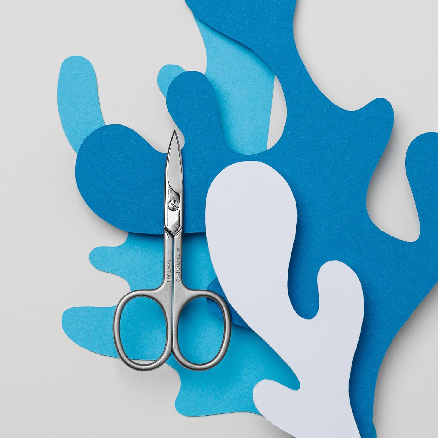 ABIO by STALEKS Nail Scissors, Cuticle Scissors, Eyebrow Scissors, Eyebrow Scissors (Professional, 30 Type 1) image number 6