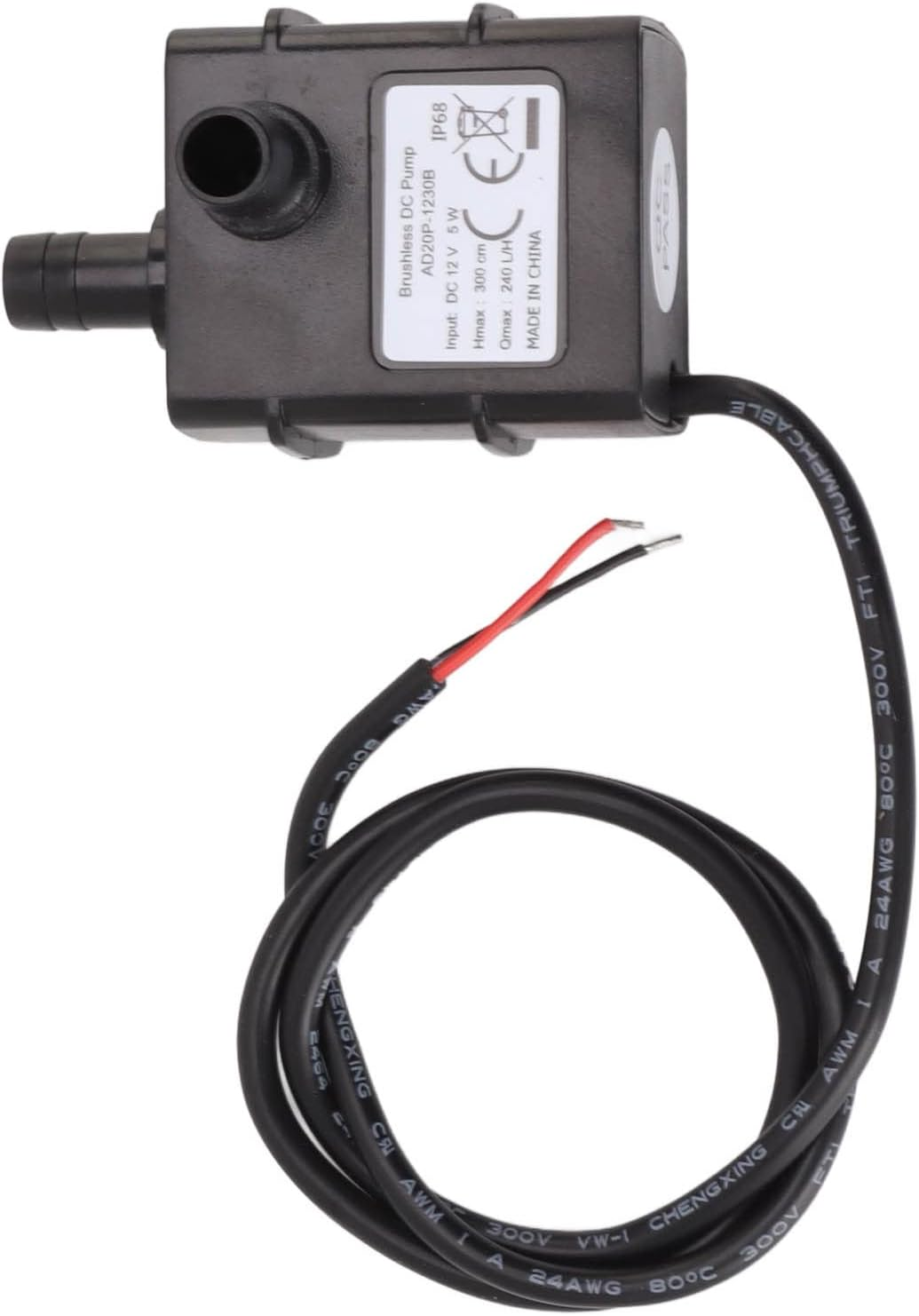 Mini Water Cooling Submersible Pump with High Sensitivity for Pet Water Supply, Maximum Lift 300CM Modern Soilless Cultivation Supply image number 2