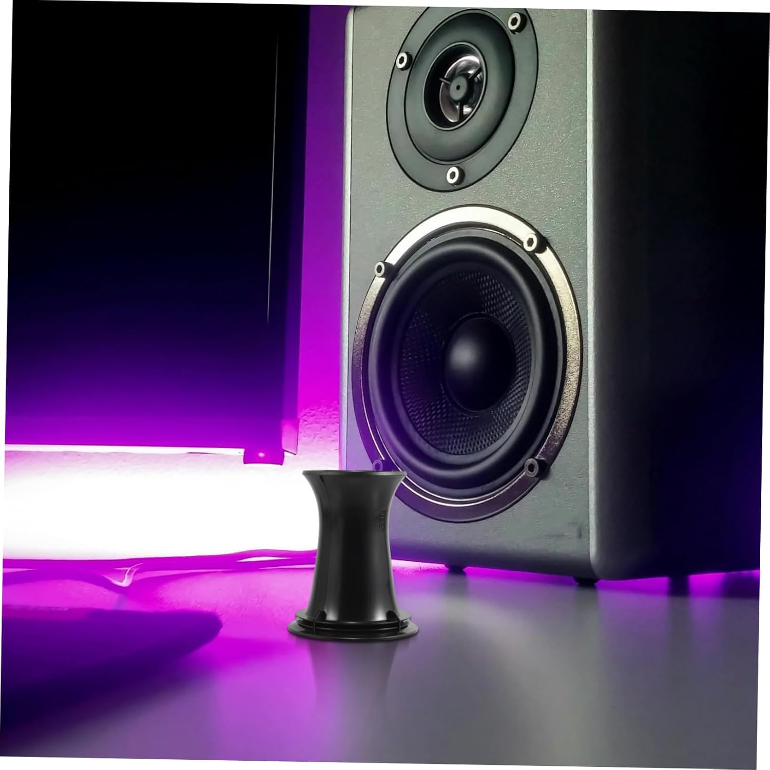 Jojofuny Speaker Guide Tube for DIY Bass Speaker Parts Subwoofer Cabinet Air Vent Use in Music Cabinets for Sound image number 2