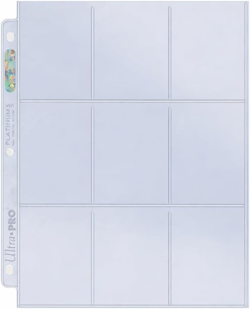 Ultra PRO 9-Pocket Trading Card Pages - Platinum Series image number 2