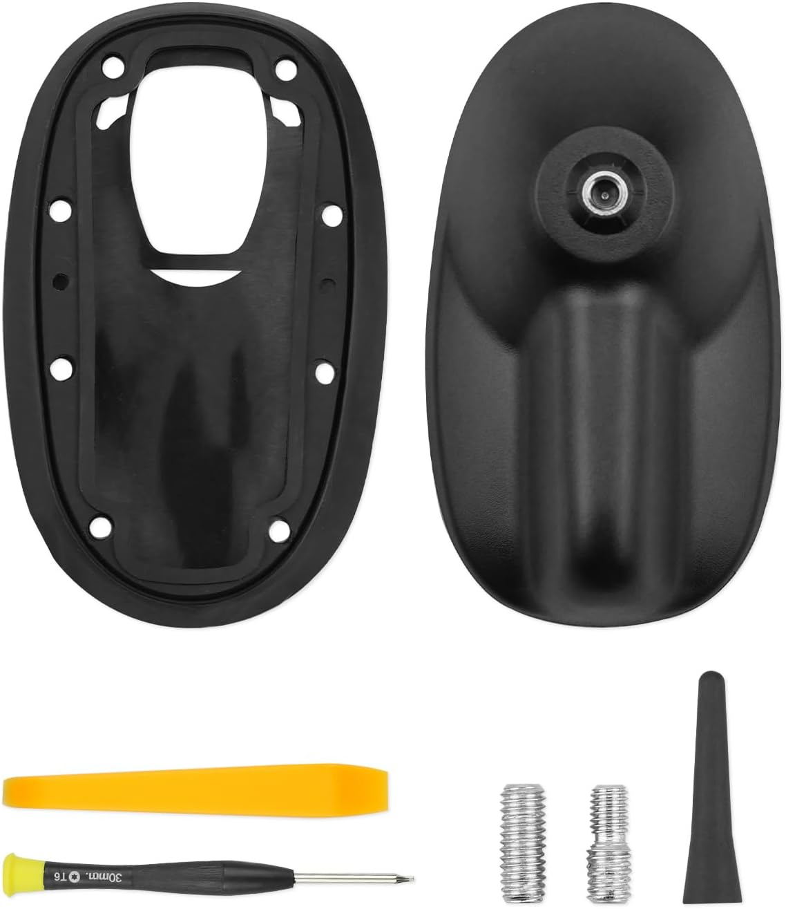 Large Type Roof Antenna Mount Base Fit for Mini Cooper Clubman S R55 2008-2015, Fit for Mini Cooper Hatchback S R56 2007-2013 Replace 65203456090, Black image number 3