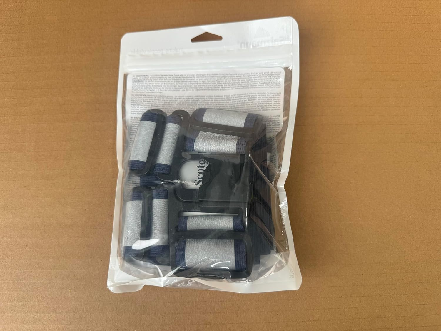 Salzmann Reflective Vest | High Visibility Cross Belt with Adjustable Straps | Ideal for Cycling, Running and Other Outdoor Activities | Made with 3M Scotchlite - Navy image number 3