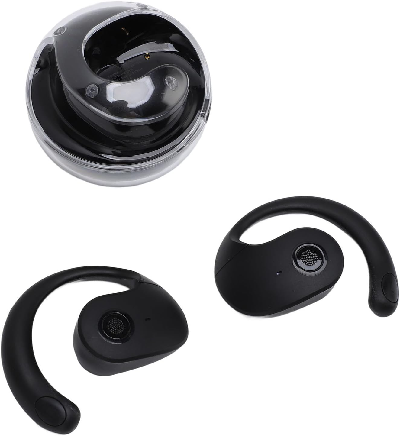 Pomya Language Translation Earbuds, Translator Earbuds Real Time, 144 Languages & Accents Online Translation Device with APP for Ios & Android, Bluetooth5.4 Wirelesss Clip on Earbuds, (Purple)