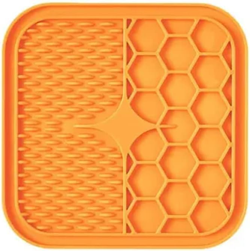Silicone Pet Feeding Mat Slow Food Pads Dog Licking Pad Dispenser Plate AUSTOCK image number 4