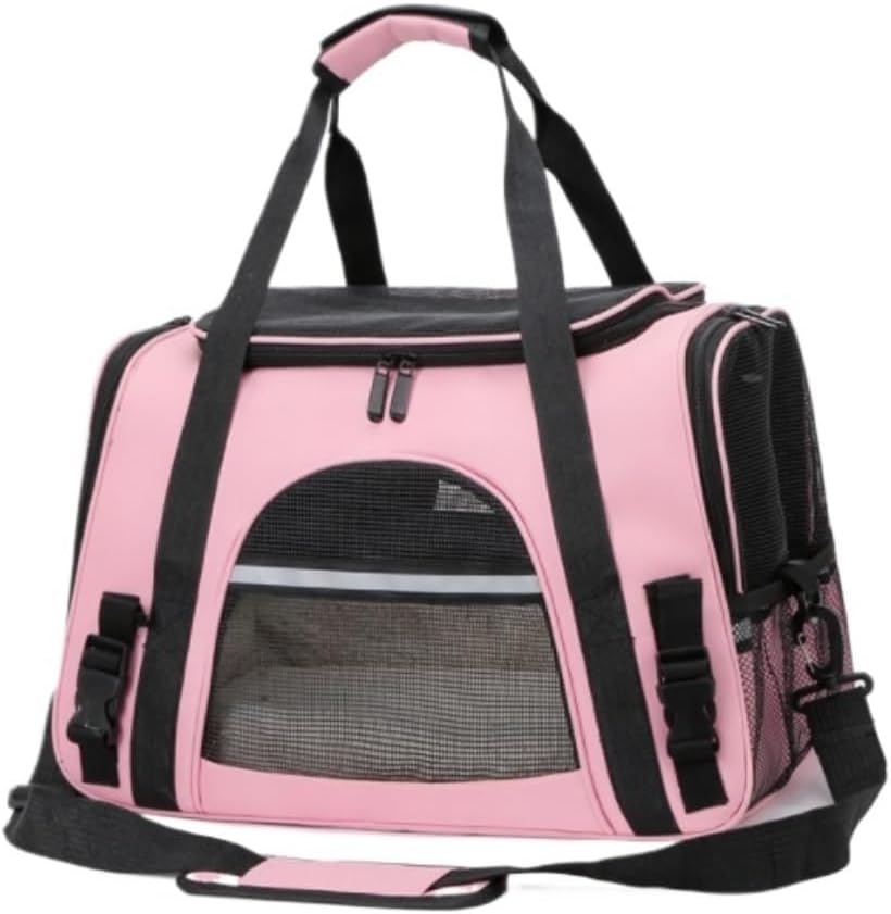 Cat Carrier Pet Carrier Small Dog Carrier Pet Bag Outdoor Cat Small Dog Backpack Tool Travel Carry on Backpack for Travel Dog Carrier Bag Cat Bag Pet Carrier Bag (Color : D, Size : 43 * 25 * 28Cm) image number 4