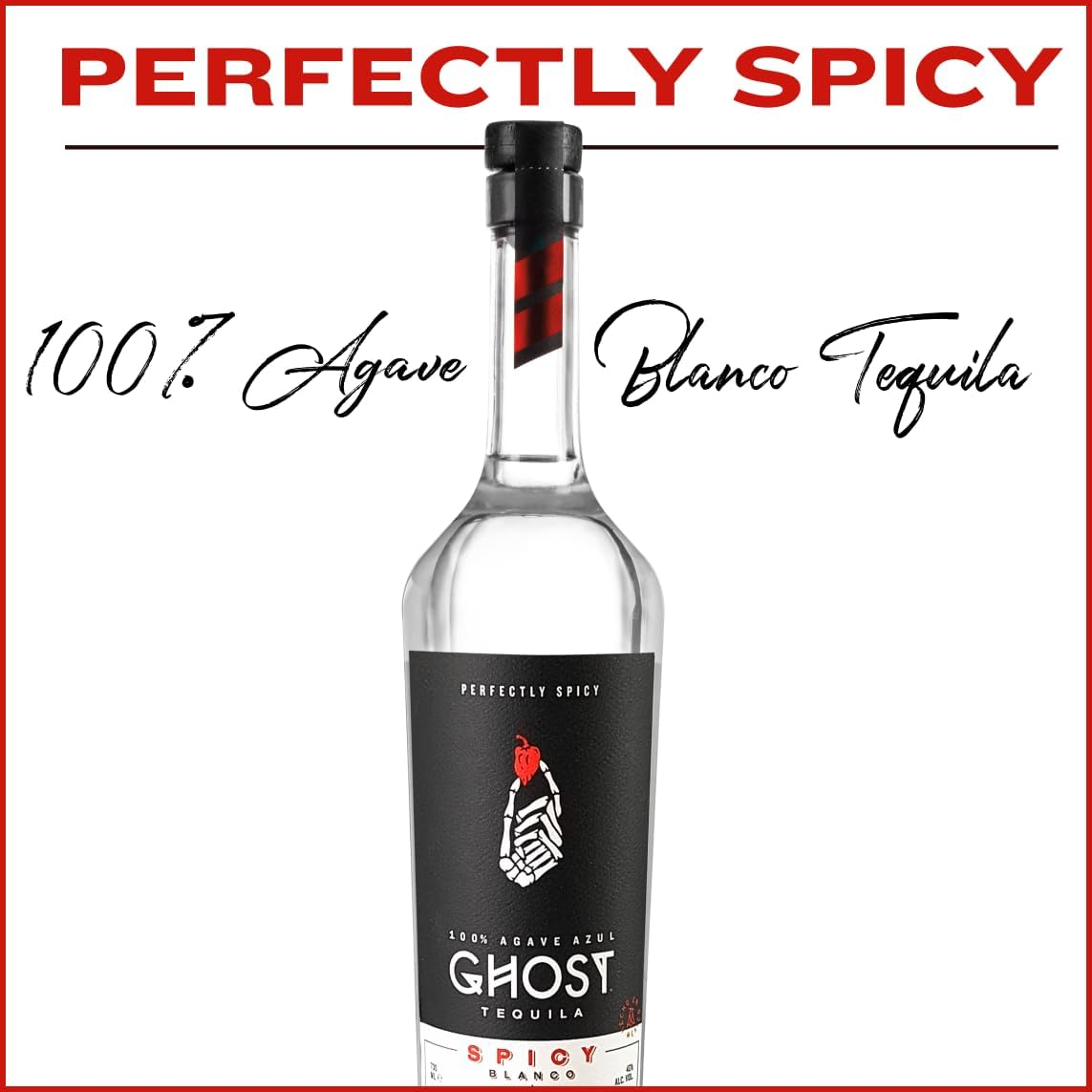 Ghost Tequila Spicy 100% Agave700Ml image number 5