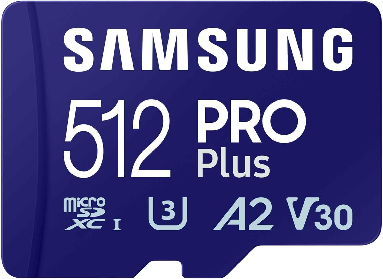 Samsung PRO plus Microsd Card + SD Adapter 512GB for Mobile Gaming on Smartphones, Tablets and Handheld Consoles, UHS-I U3, Full HD & 4K UHD, 180Mb/S Read, 130Mb/S Write, MB-MD512SA/EU image number 2