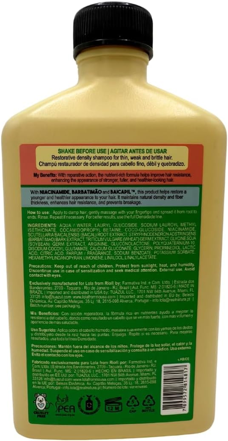 Lola Densidade Shampoo 250Ml for Fine, Fragile and Weak Hair image number 2