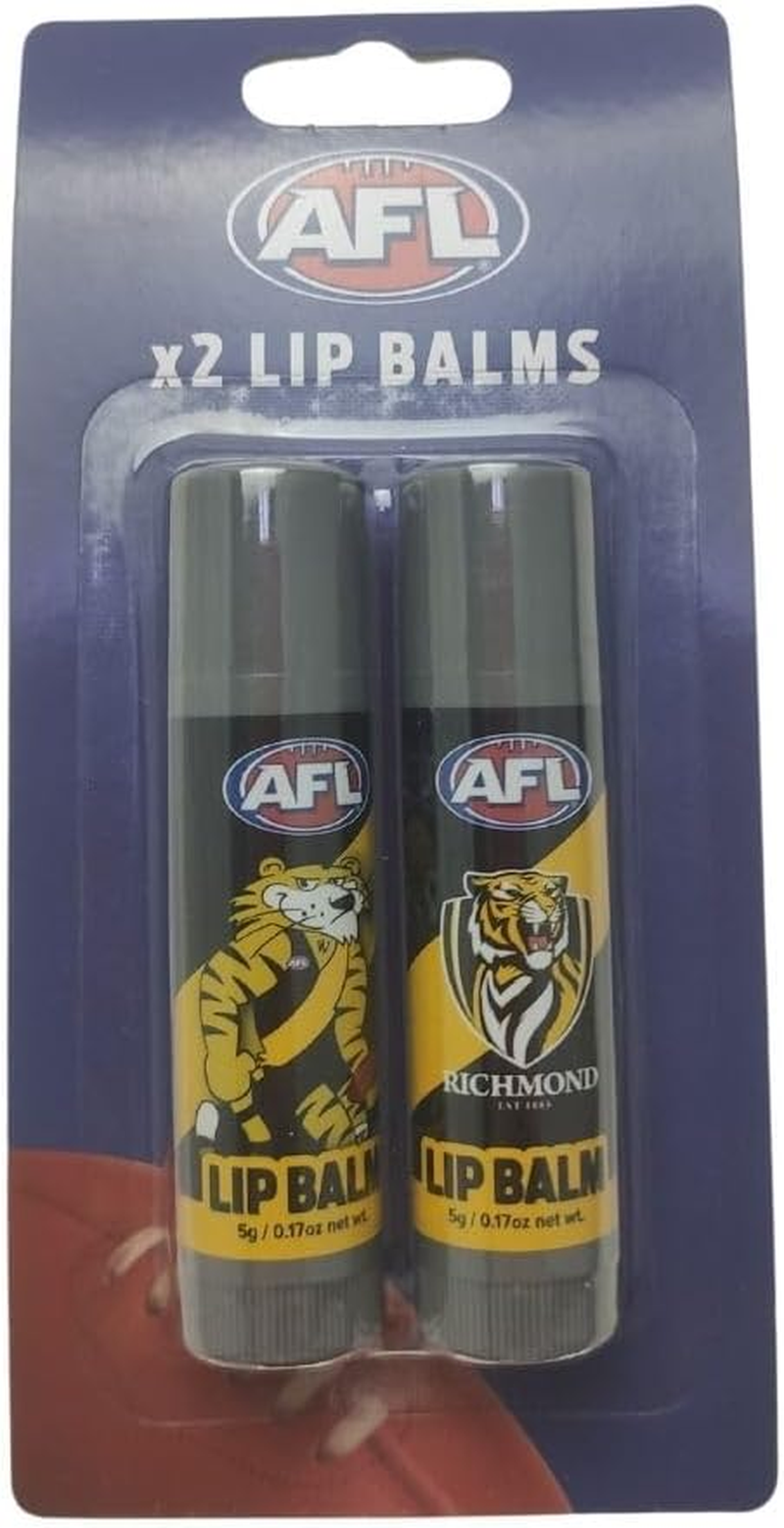 AFL Richmond Lip Balm (Pack of 2)