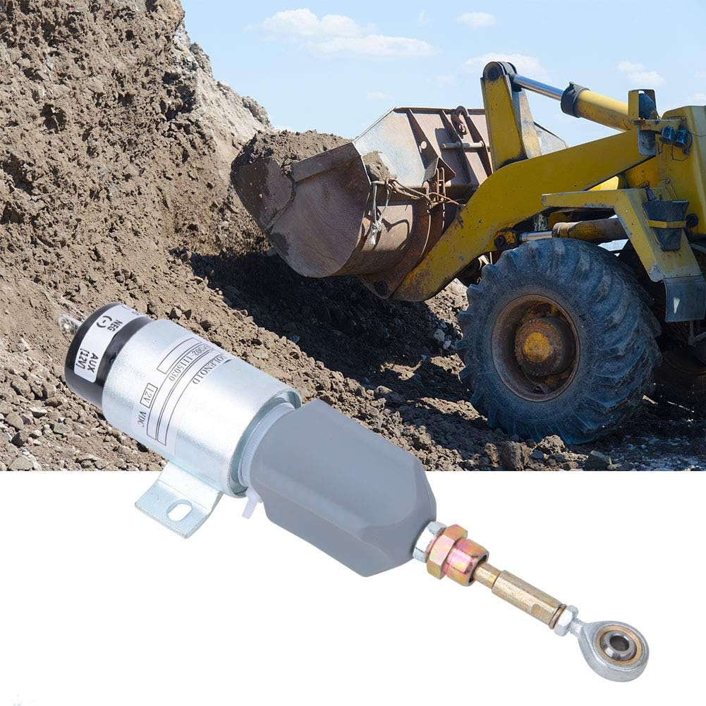 Fuel Shut off Solenoid Valve Premium Quality for YUCHAI Excavator Accessories