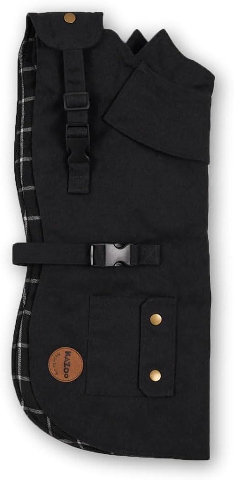 Aussie Oilskin Coat, Black Small image number 2