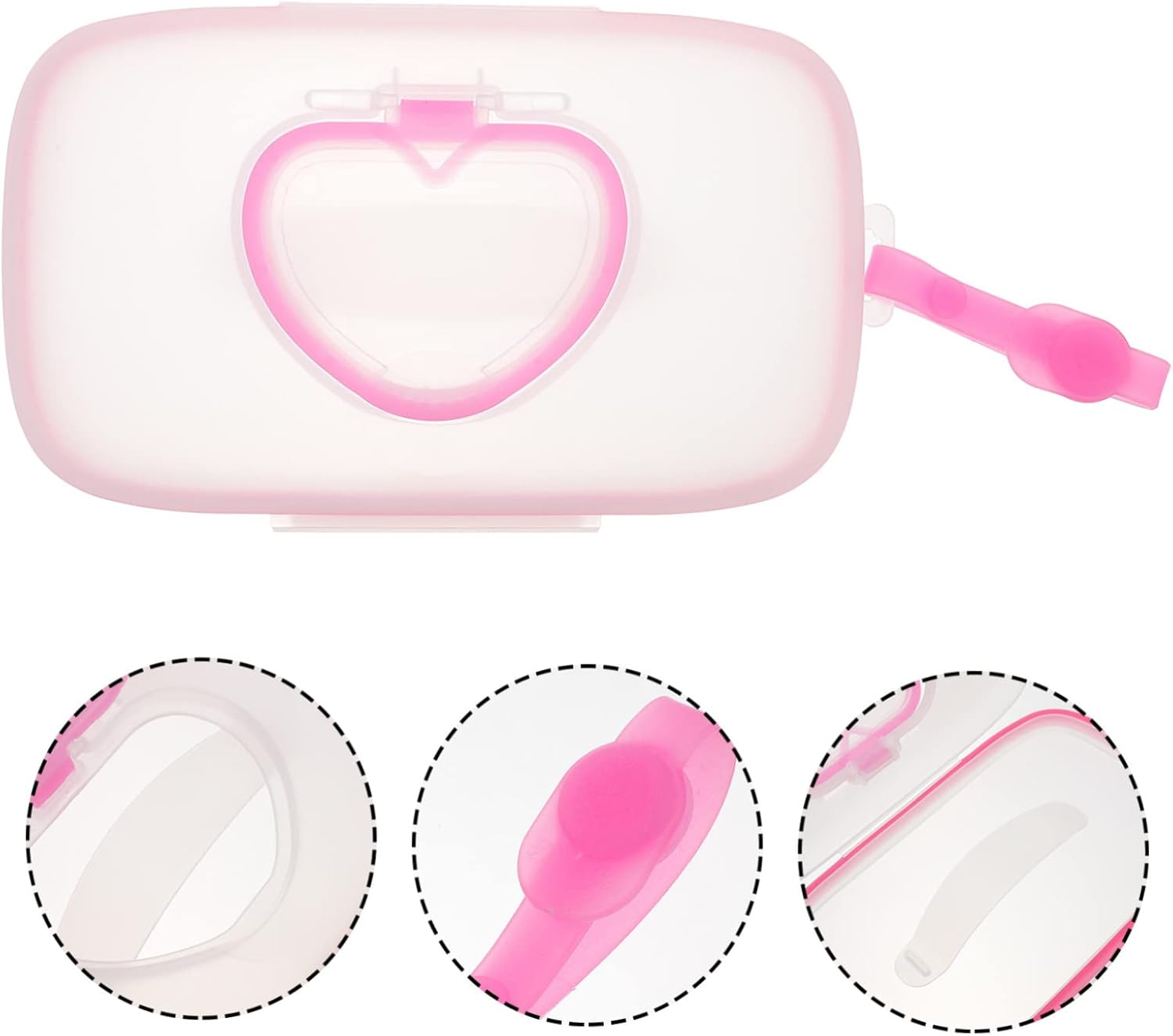 Portable Wet Tissue Box for Boy Girl Hanging Case for Outdoor Use Convenient Storage Holder for Wipes