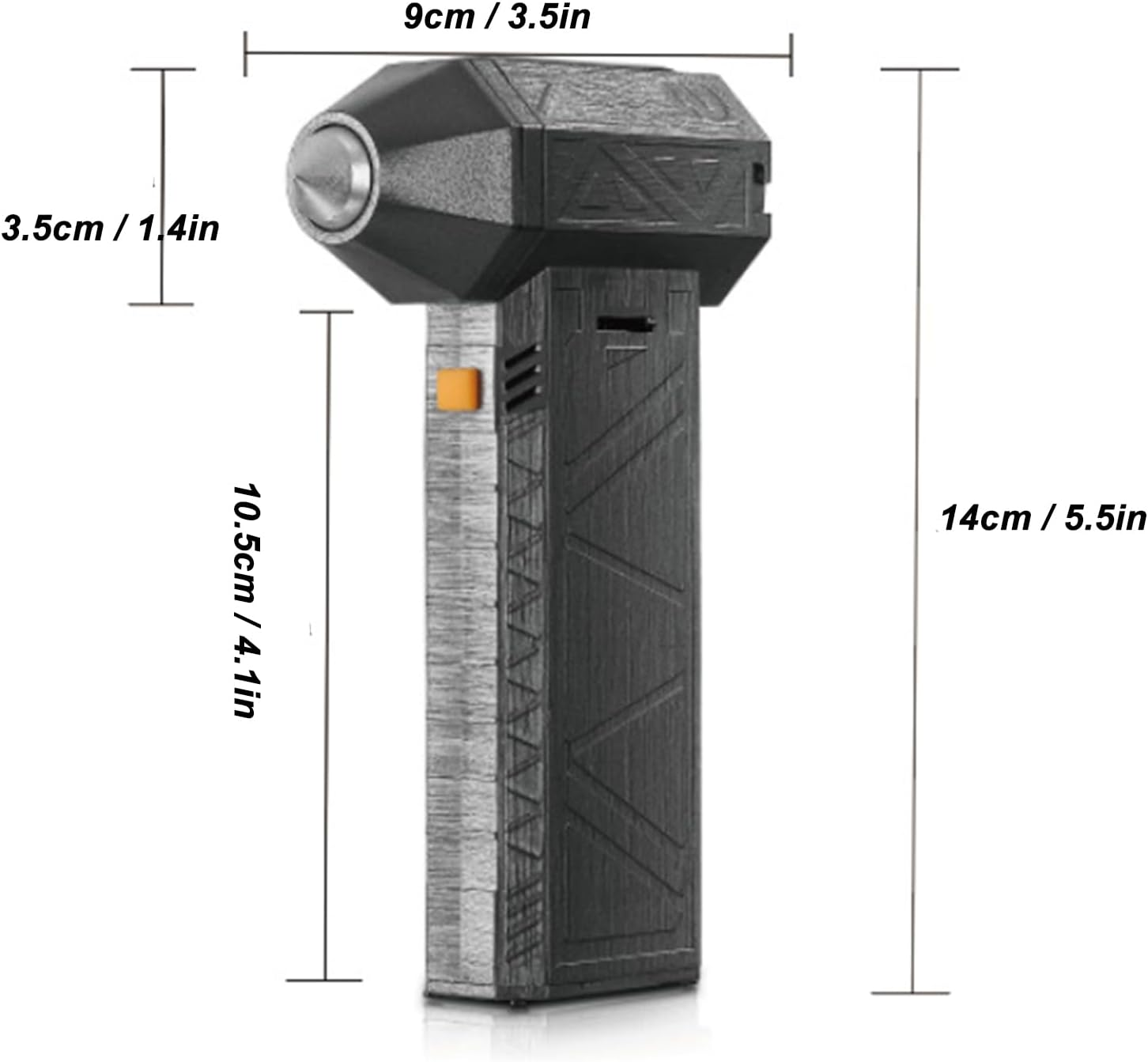 Jet Dry Blower, 130000RPM Powerful Mini Jet Blower, Turbo Powered Mini Blower Air Duster, Portable Air Blower Super Jet Fan Blower for Dust Removal Car Cleaning Camping image number 2