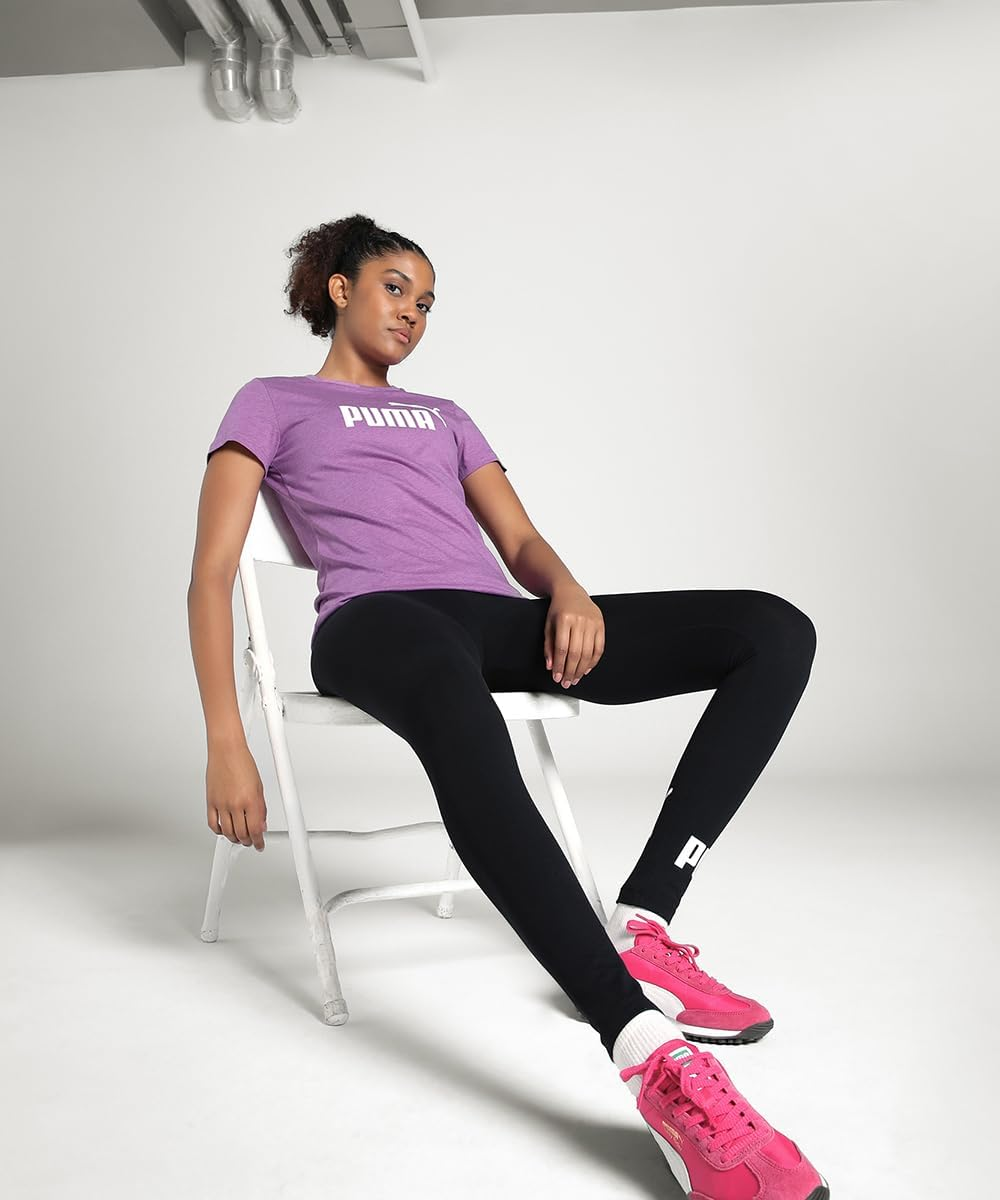 Puma Women'S Essential No. 1 Logo Heather Tee image number 6